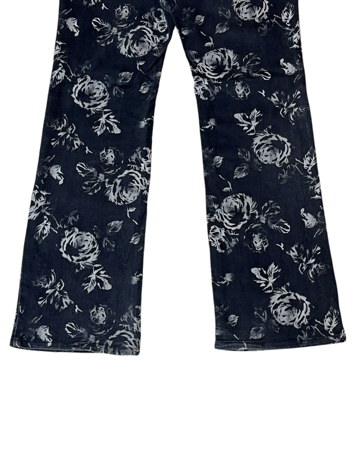 Japanese Brand VINTAGE NATIONALITY + NAME = GROSBEC FULLPRINT FLOWER JEANS Size US 32 / EU 48 - 6 Thumbnail