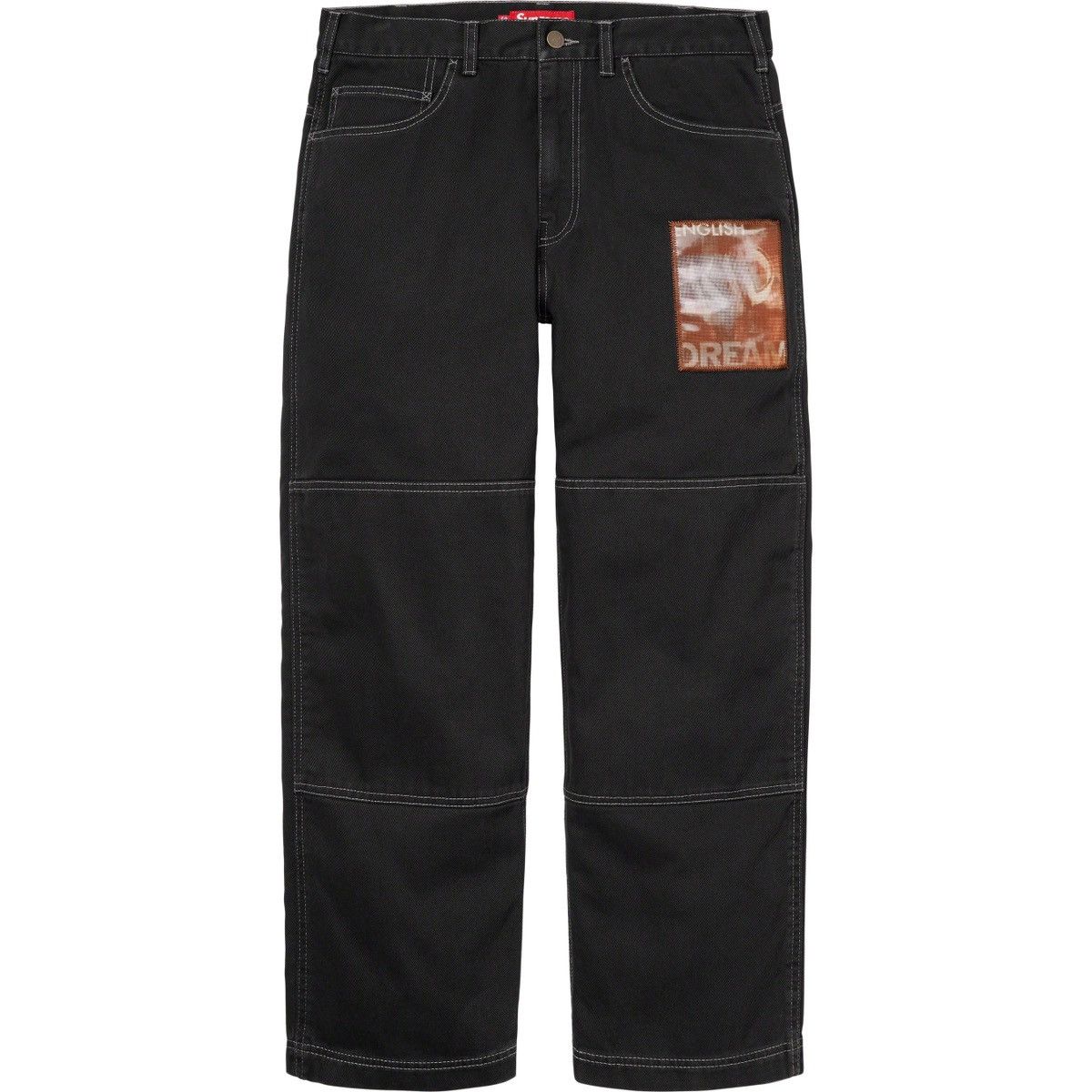 image of Supreme Mark Leckey Dream English Kid Pants in Black (Size 36)