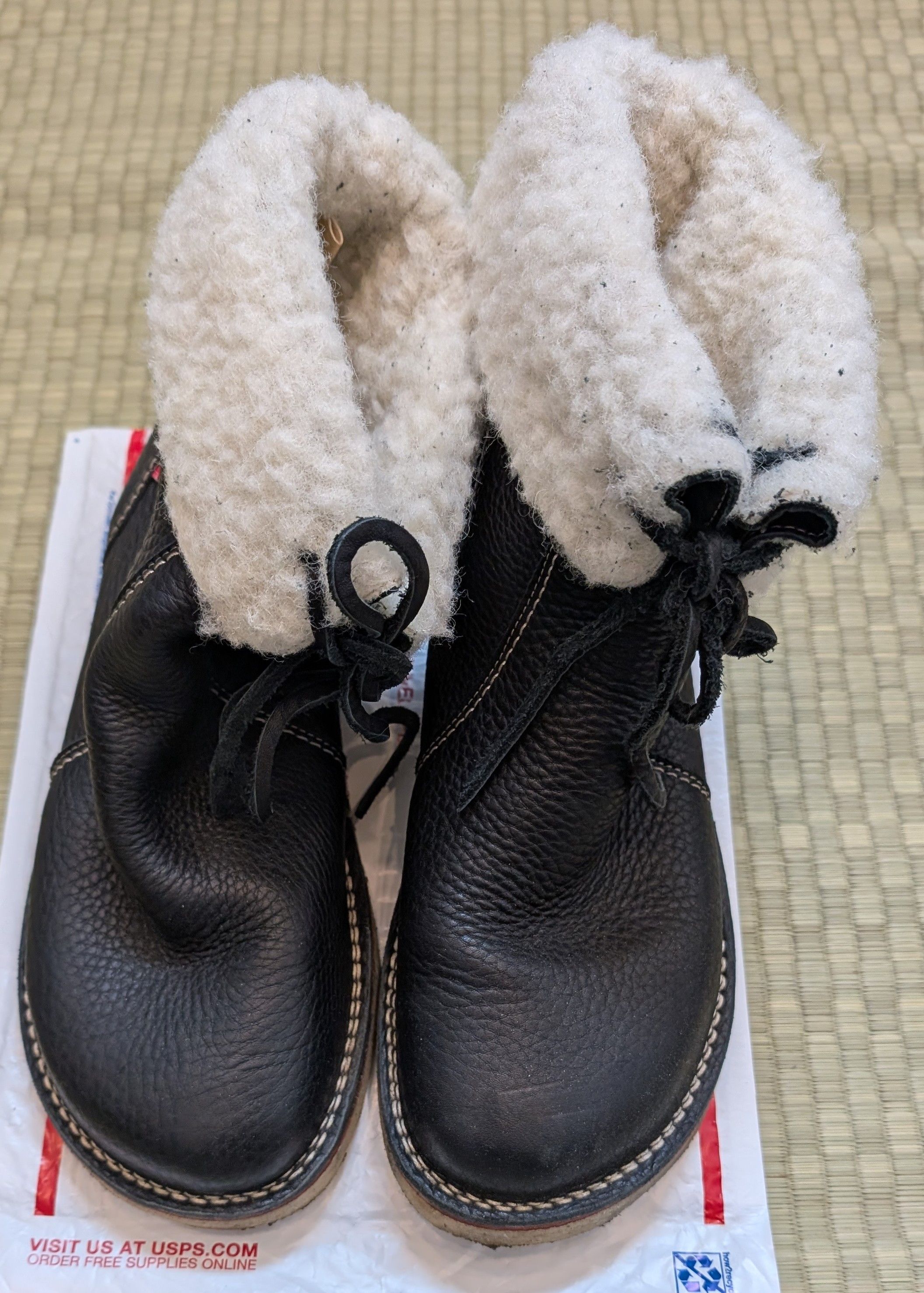 Duckfeet Duckfeet Arhus Leather Wool Shearling Lined Boots Size US 11 / EU 44 - 3 Thumbnail