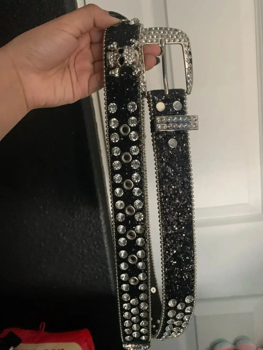 Japanese Brand × Vintage Gothic emo belts with skulls Size ONE SIZE - 1 Thumbnail