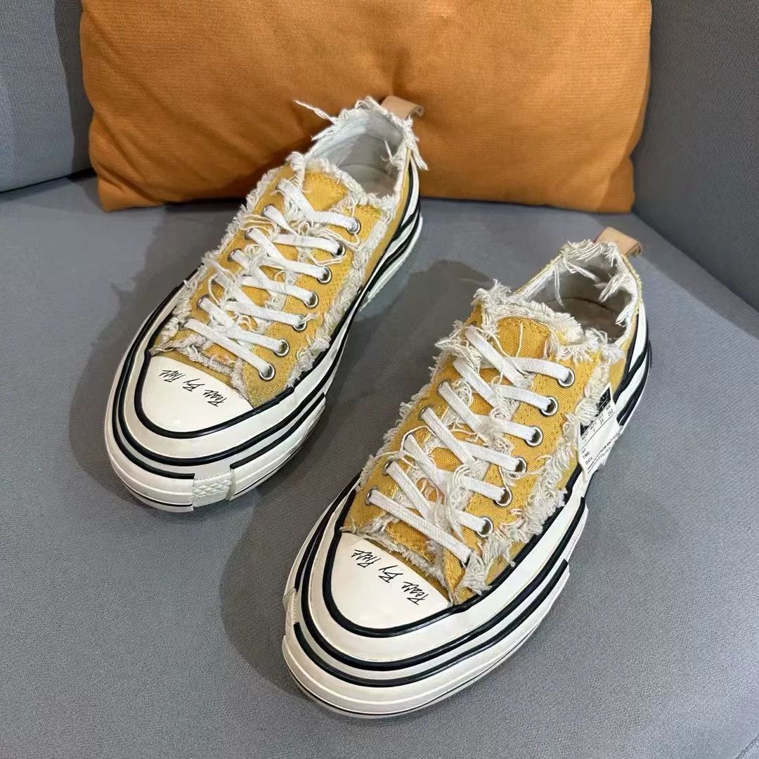 Nike Nike Yellow Lowtop Sneakers us_9 Women Size US 9 / IT 39 - 1 Thumbnail