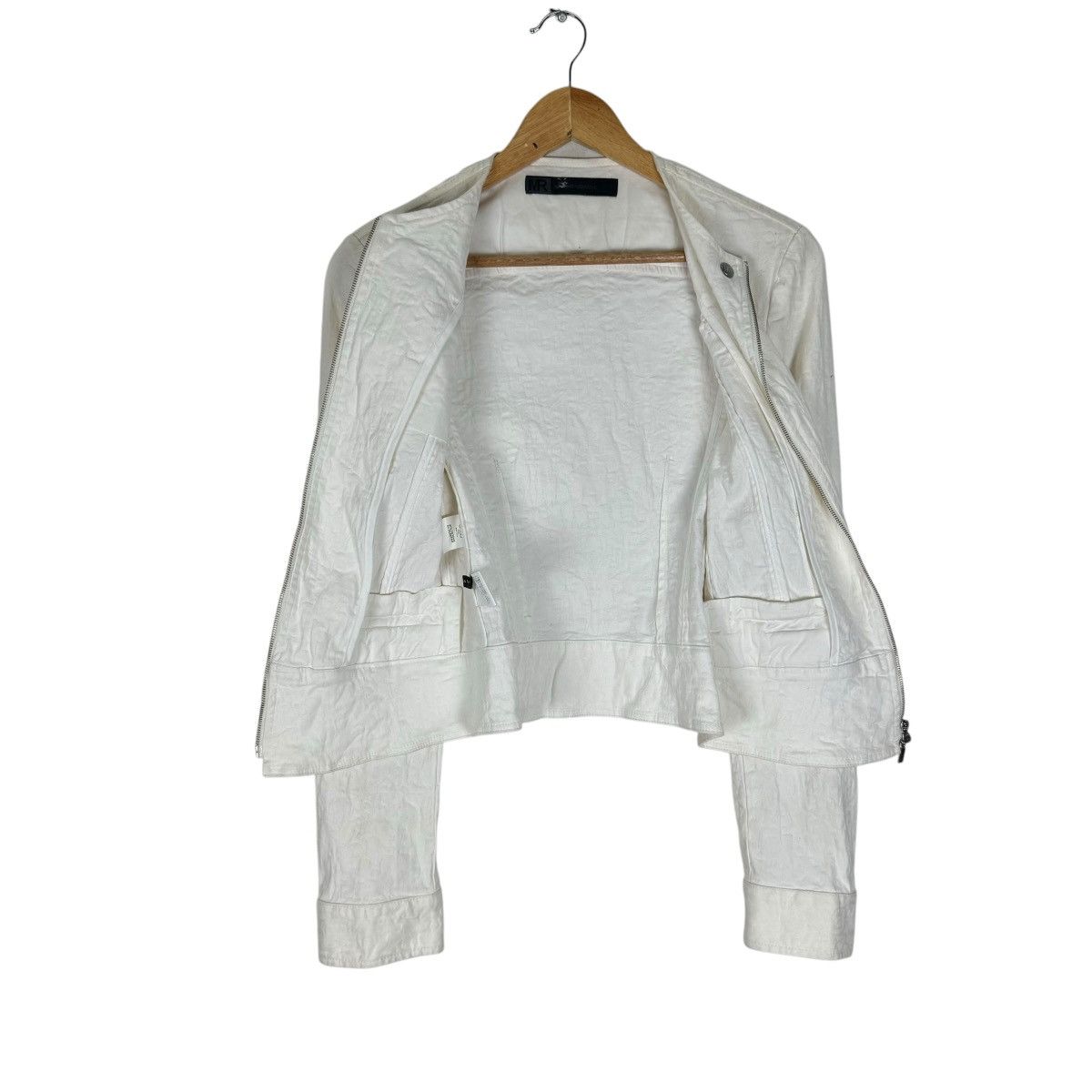 Mossimo 🌟 MOSSIMO REBECCHI BIKERS RY ZIPPER JACKET Size M / US 6-8 / IT 42-44 - 9 Thumbnail