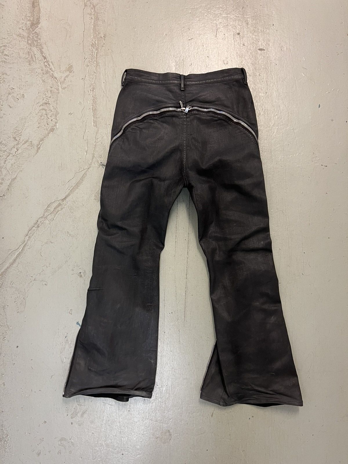 Black Waxed Bolan Banana Denim