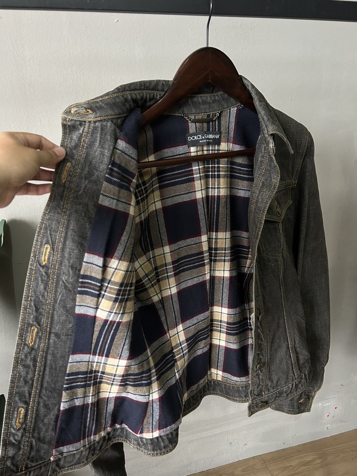 Dolce & Gabbana Dolce Gabbana Denim Jacket Size XXS / US 00 / IT 34 - 7 Thumbnail