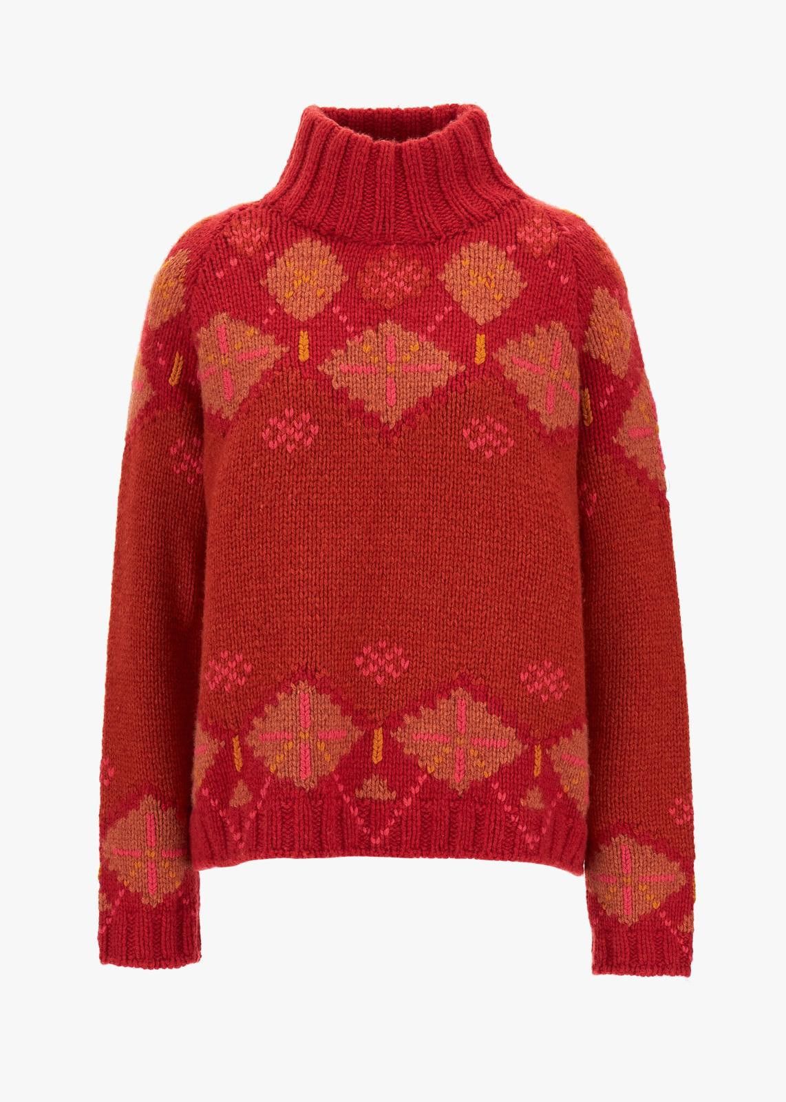 Loro Piana o1srvl11e0125 Deer Valley Turtleneck Sweater in Multicolor Size L / US 10 / IT 46 - 1 Thumbnail