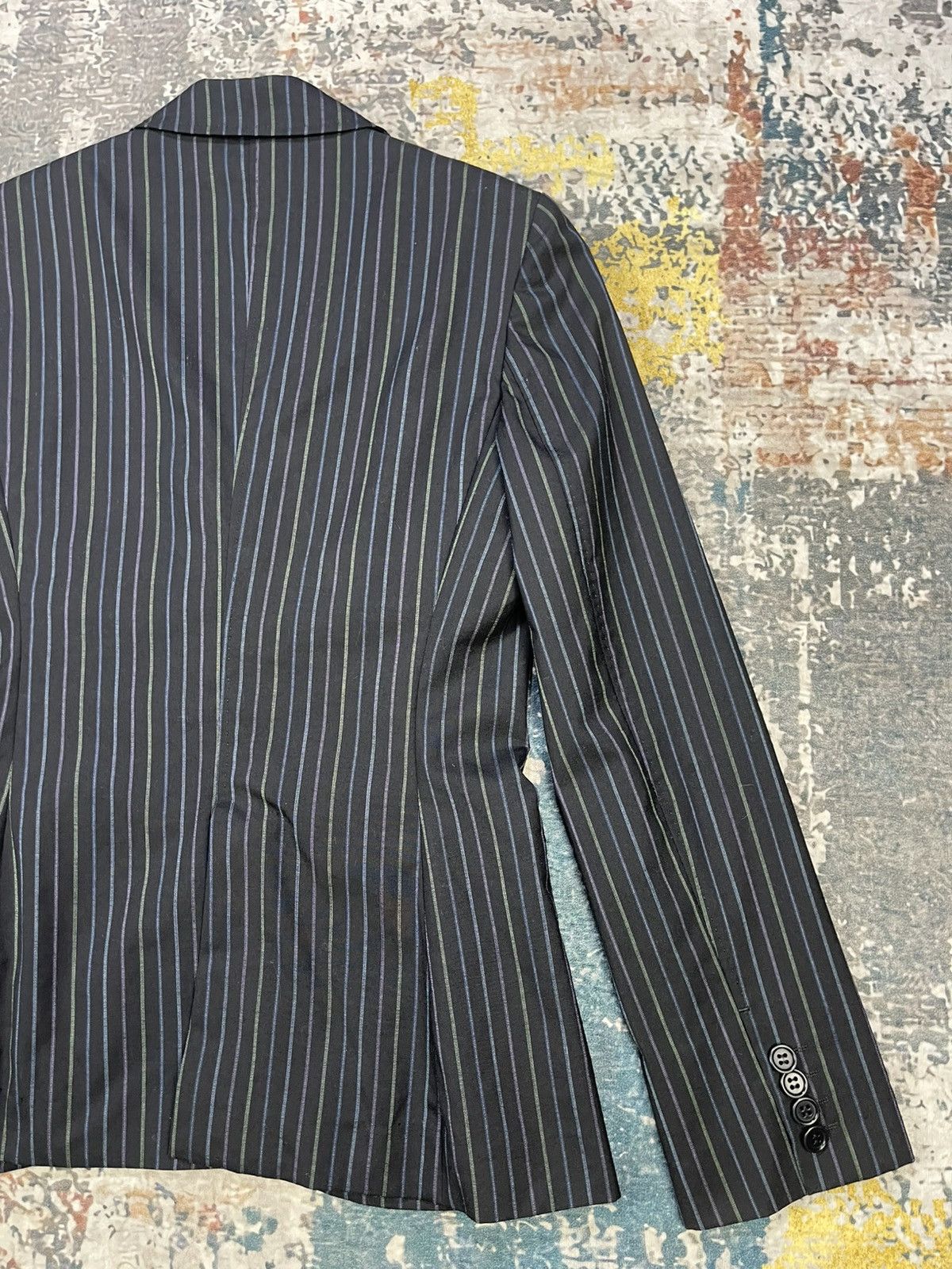 Paul Smith Paul Smith Black Label Iconic Pinstripe Blazers Size S / US 4 / IT 40 - 6 Thumbnail