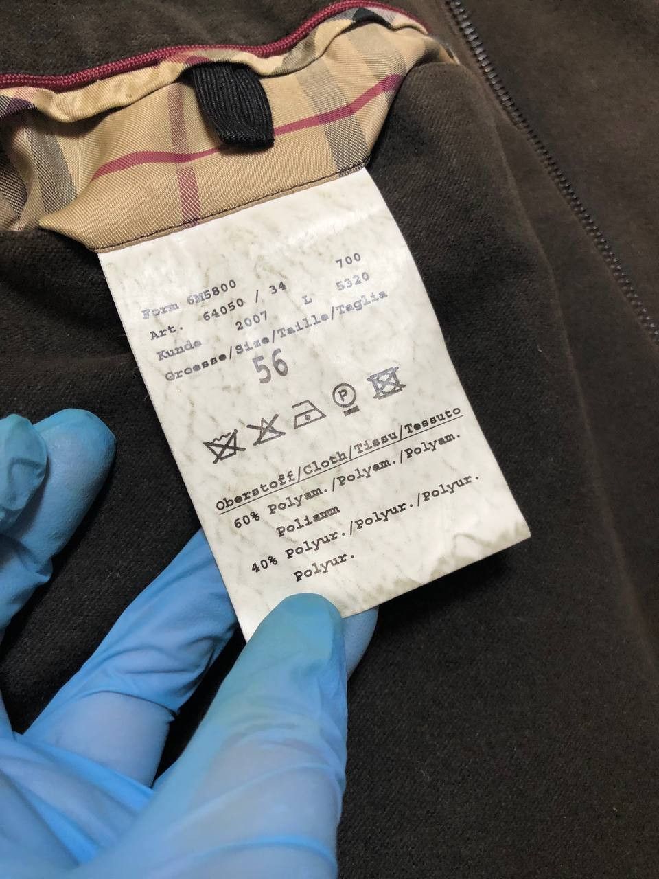 Burberry BURBERRY LONDON Jacket Full ZIP Quilting Liner Brown Size 56 Size US XL / EU 56 / 4 - 16 Thumbnail