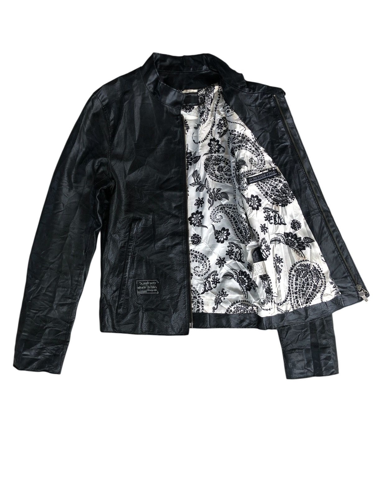 If Six Was Nine Of The Neige Leather Jacket Size US S / EU 44-46 / 1 - 3 Thumbnail