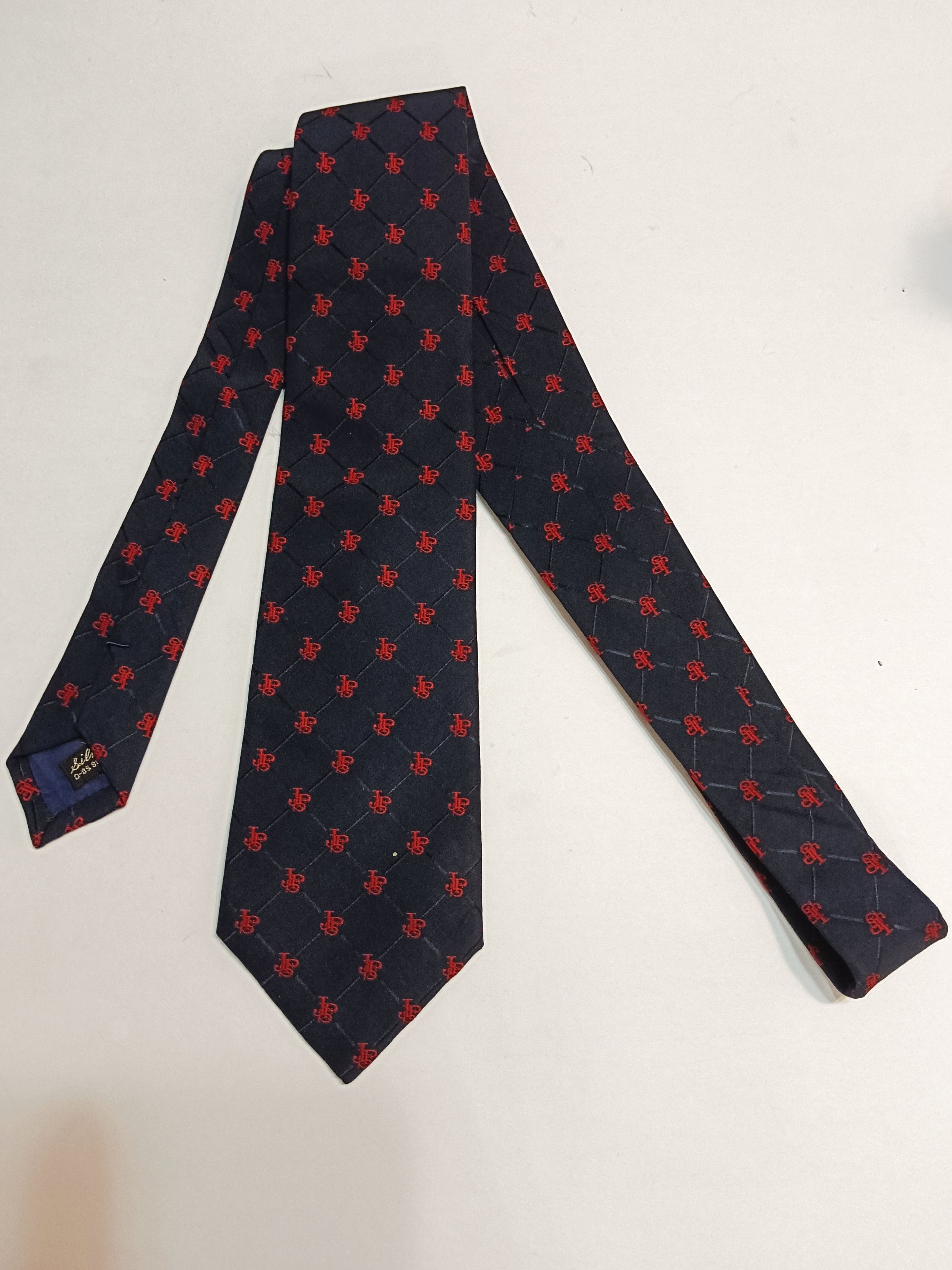 Vintage Vtg JPS John Player Special Silk woven tie Size ONE SIZE - 2 Thumbnail