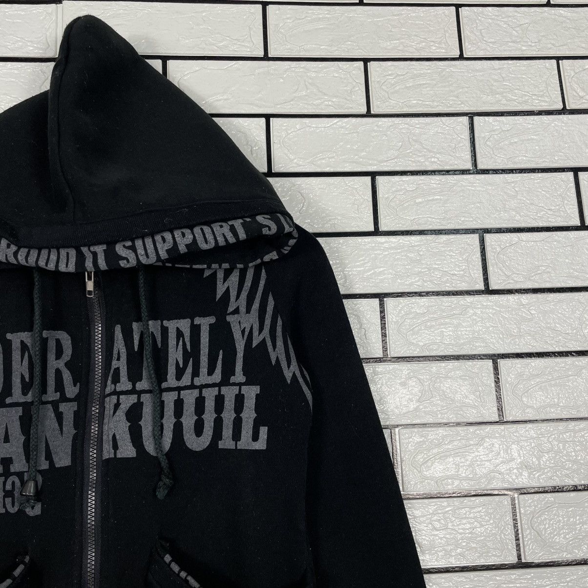 Japanese Brand Japanese Brand Chu XXX Moderately Thankuuil Hoodie Size S / US 4 / IT 40 - 5 Thumbnail