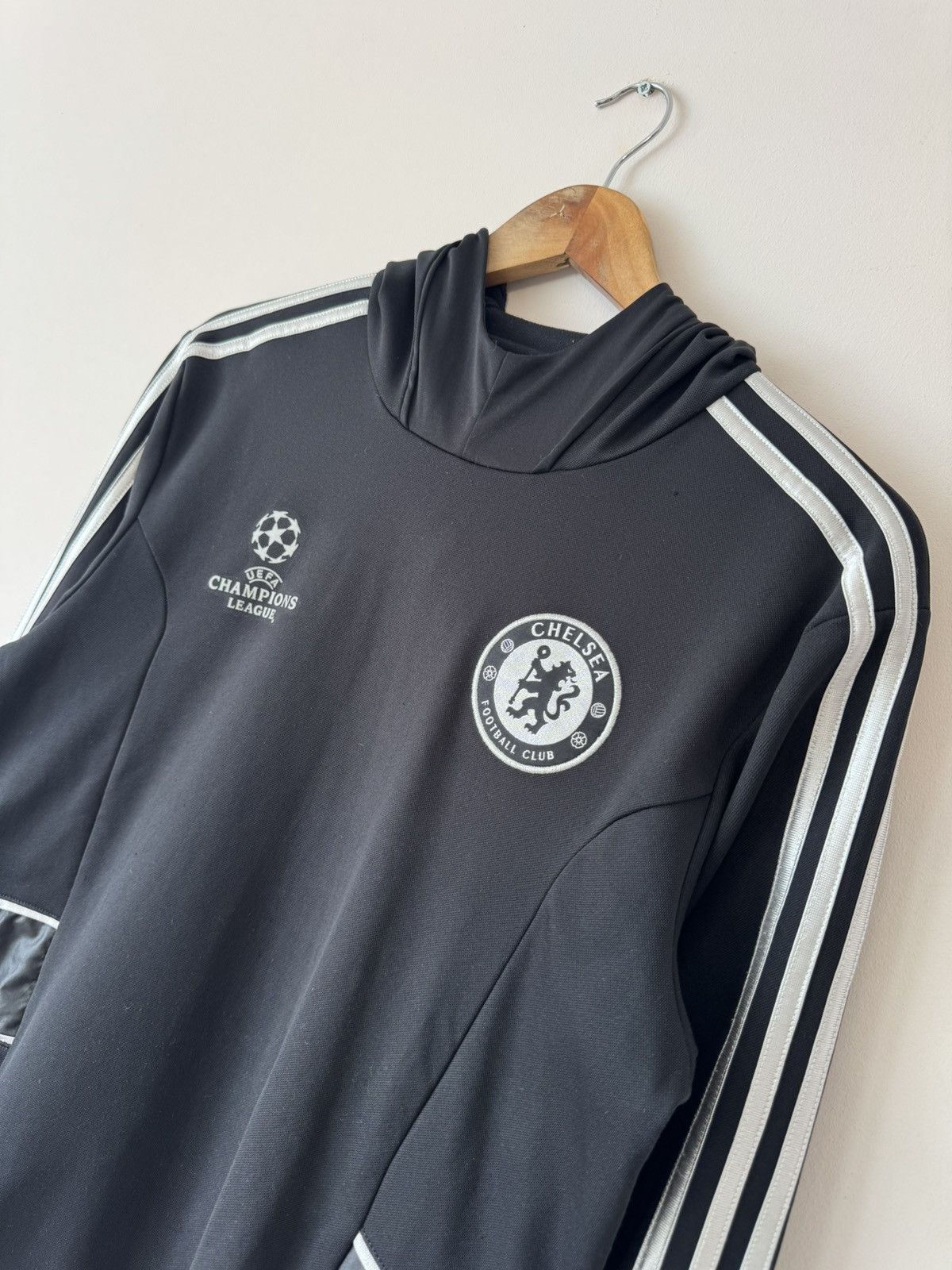 Adidas Chelsea 2013-2014 Adidas Hooded Training Top Soccer Jersey Size US S / EU 44-46 / 1 - 5 Thumbnail