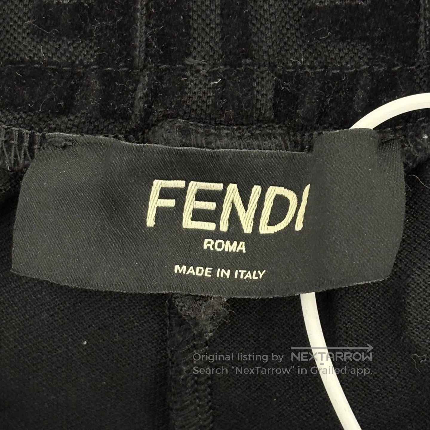 Fendi FENDI LOGO-printed velcro shorts Size US 36 / EU 52 - 3 Thumbnail