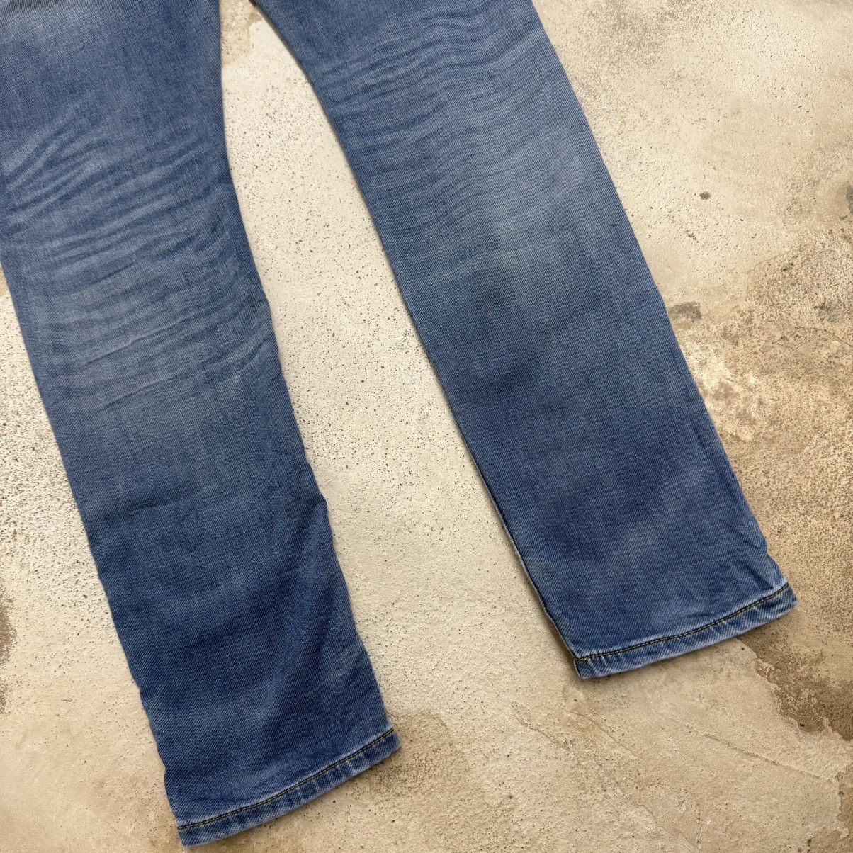 Number (N)ine Nano Universe Tokyo Serge De nimes Slim Stretch Jeans Pants Size US 29 - 11 Thumbnail
