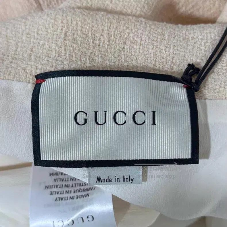 Gucci Gucci Milk-white striped skirt Size 26" / US 2 / IT 38 - 4 Thumbnail