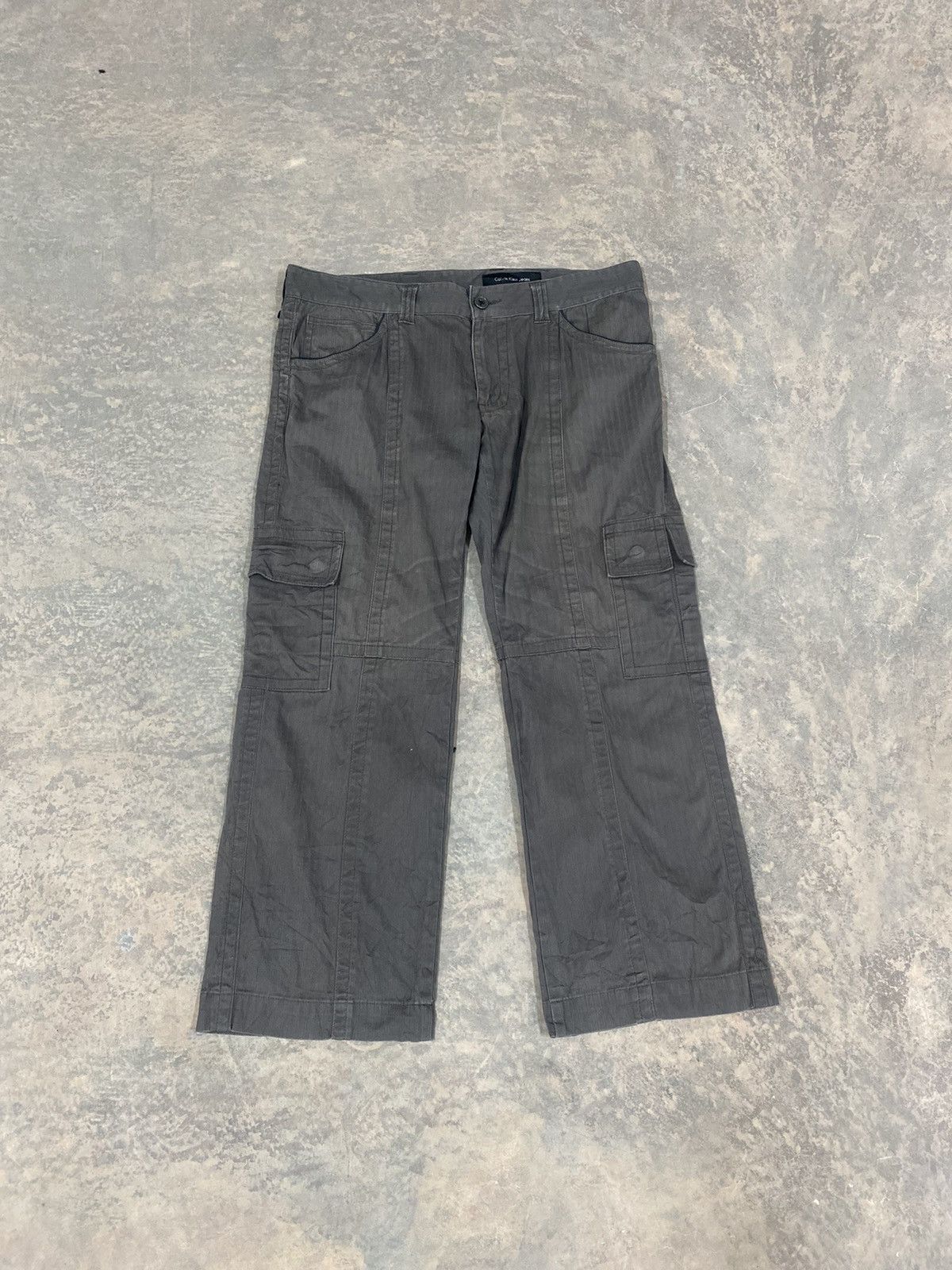 Hysteric Glamour CK CALVIN KLEIN UTILITY CARGO PANTS 90s Size US 37 - 2 Thumbnail