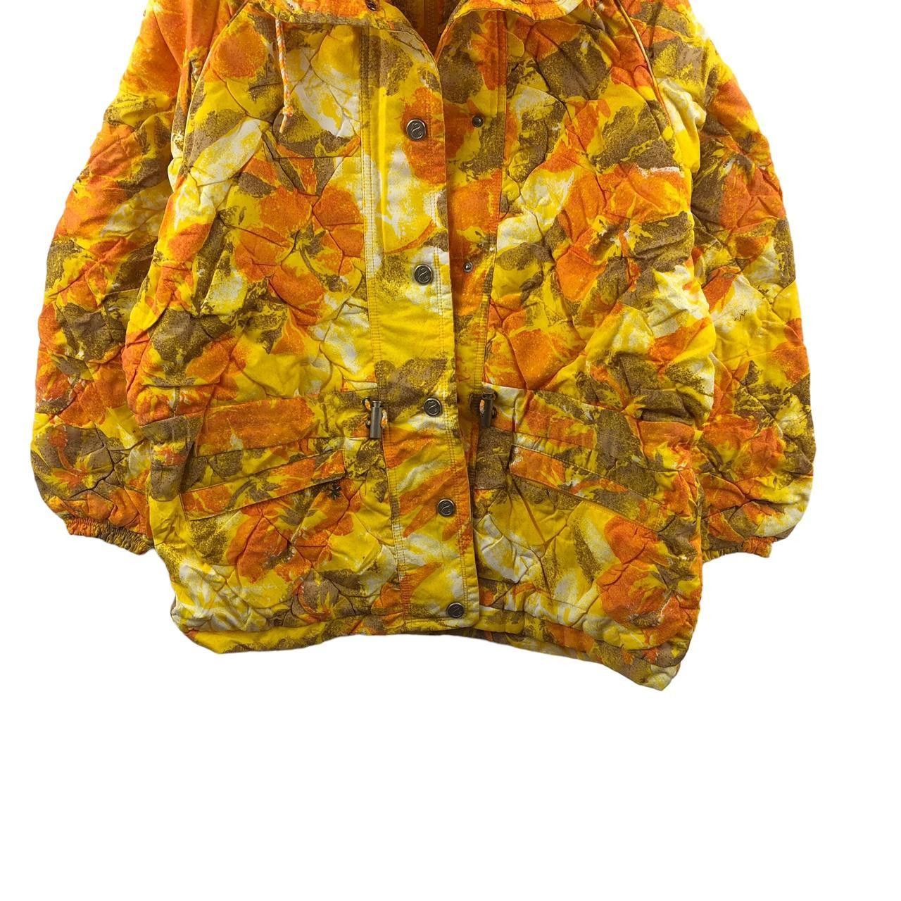 Ellesse Vintage ELLESSE ITALY Hibiscus Sunflower Floral AOP Jacket Size L / US 10 / IT 46 - 4 Thumbnail