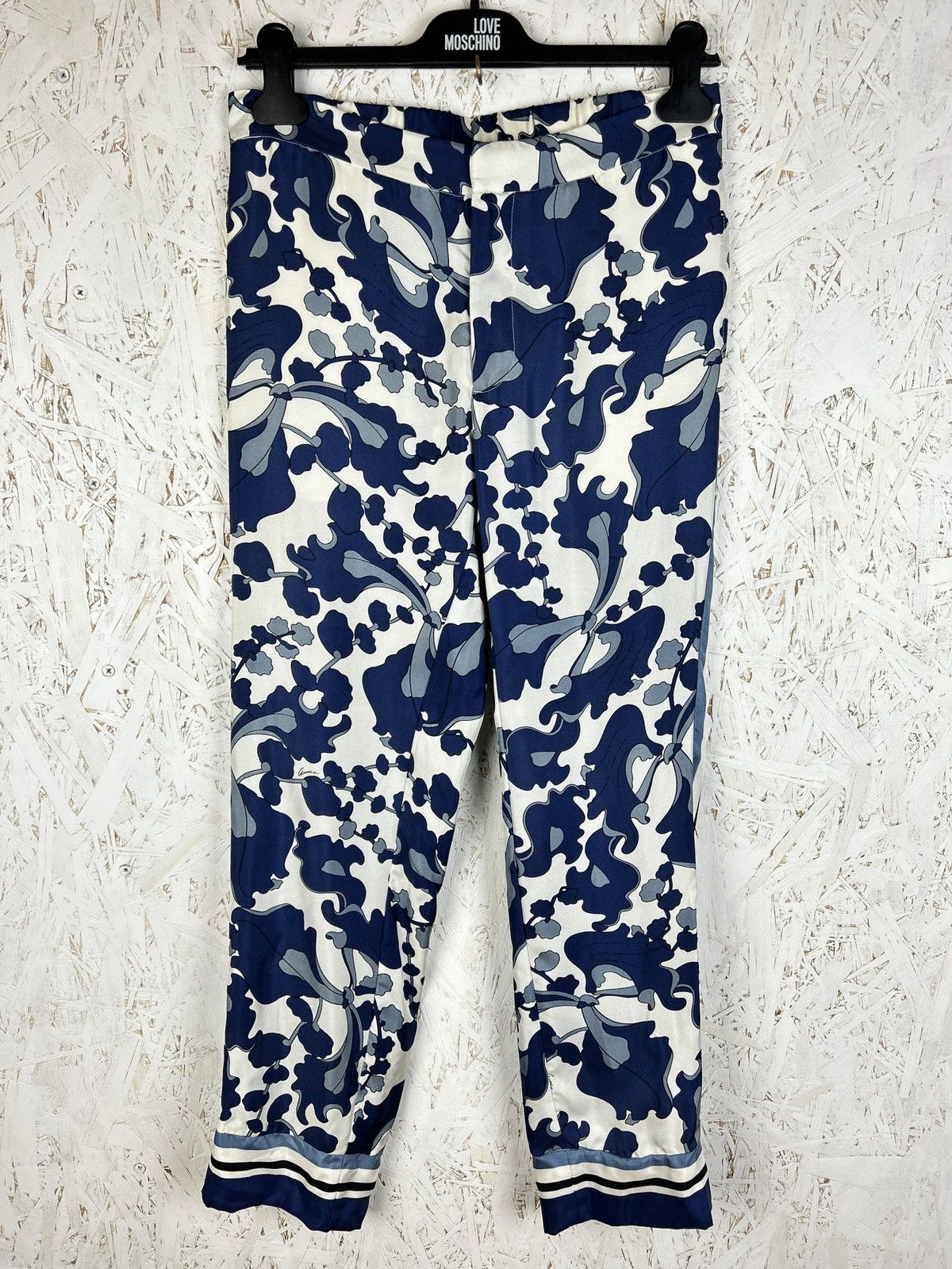 Gucci Vintage Gucci SS12 Silk Floral Ornament Pants Trousers 44 S Size US 28 / EU 44 - 1 Thumbnail