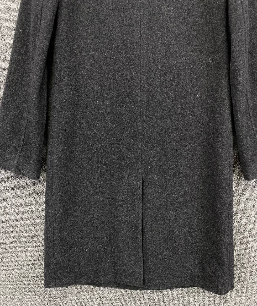 Yohji Yamamoto Vintage Yohji Yamamoto Ined Wool Coat Long Jacket Size M / US 6-8 / IT 42-44 - 13 Thumbnail