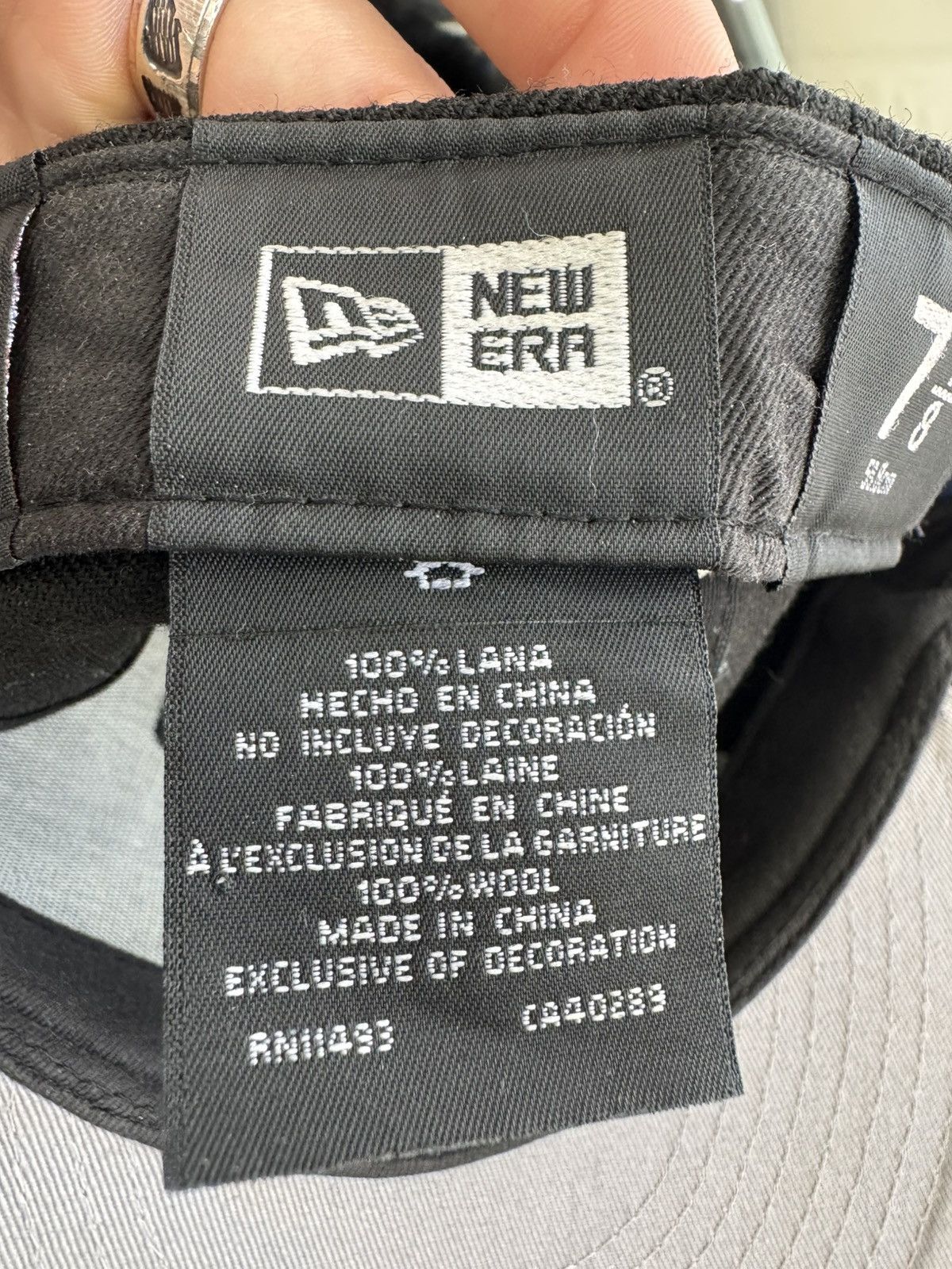 Kith × New Era Serif White Sox Cap Black 7-1/8 (56.8cm) Size ONE SIZE - 4 Thumbnail