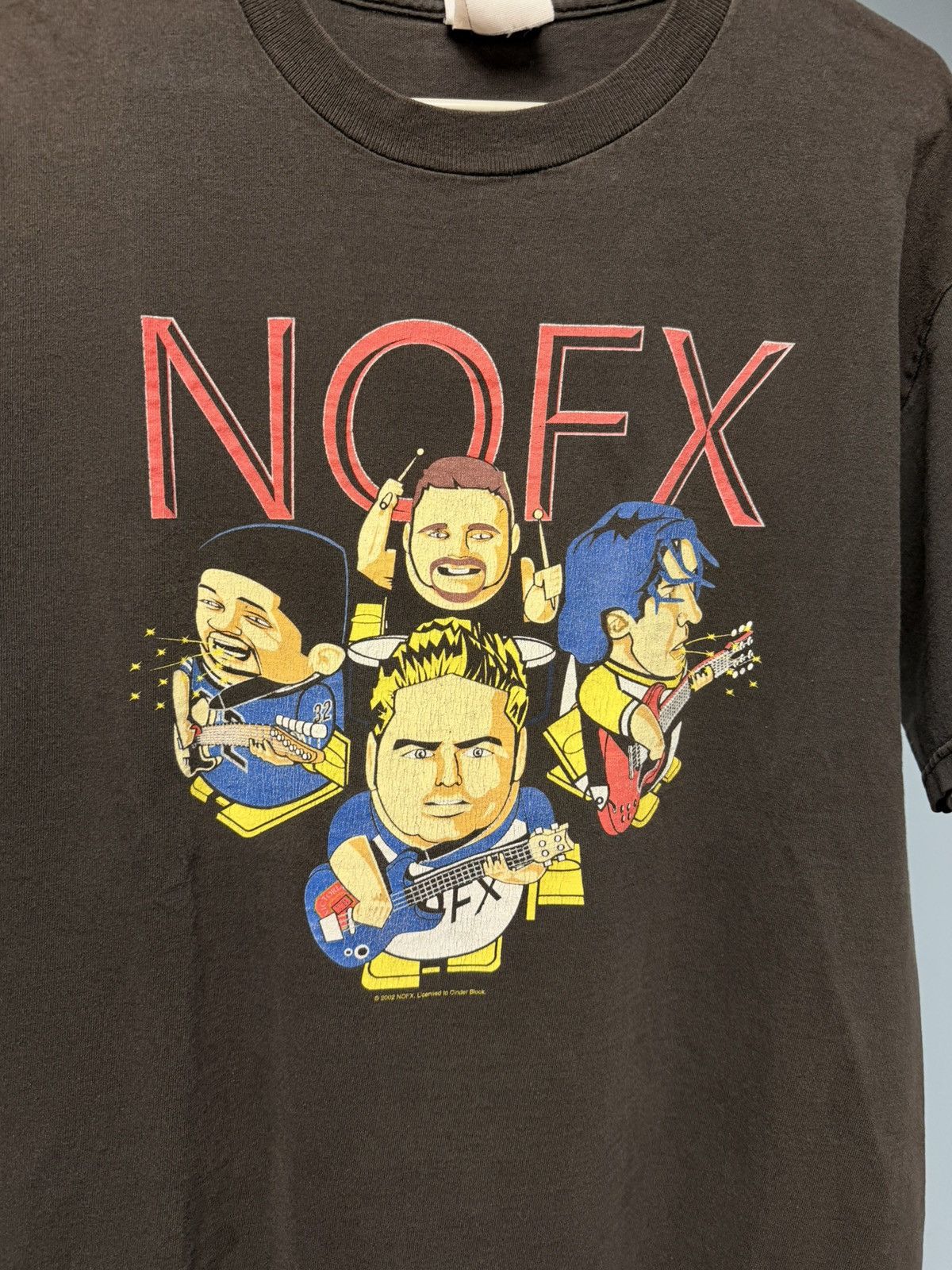 Band Tees NOFX 2002 Vintage “Caricature” Band tee Size US L / EU 52-54 / 3 - 1 Thumbnail