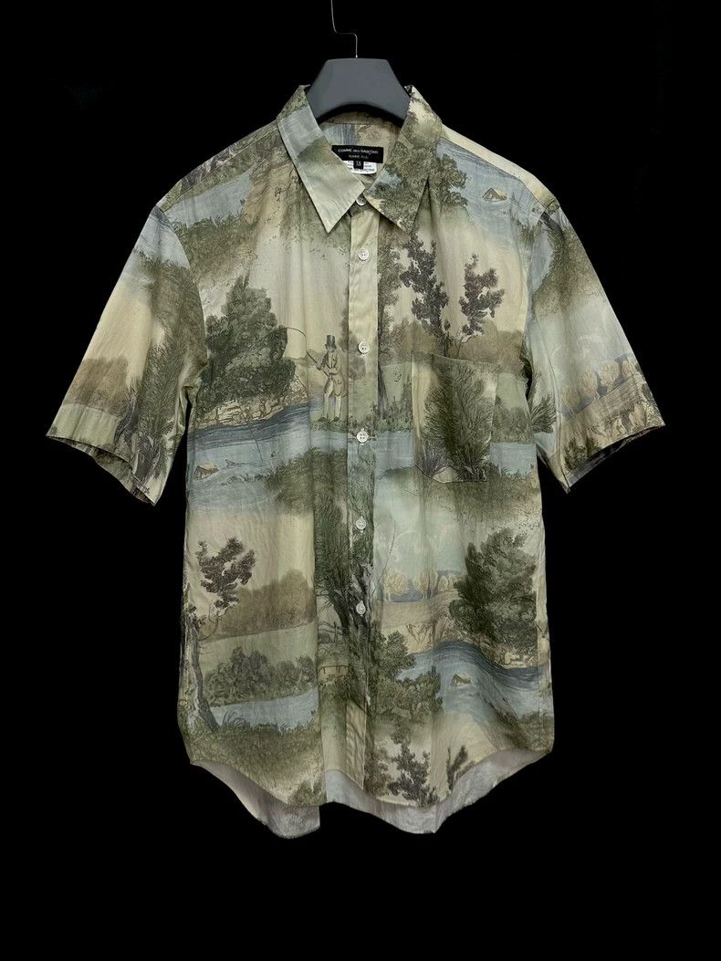Comme Des Garcons English style painting shirt
