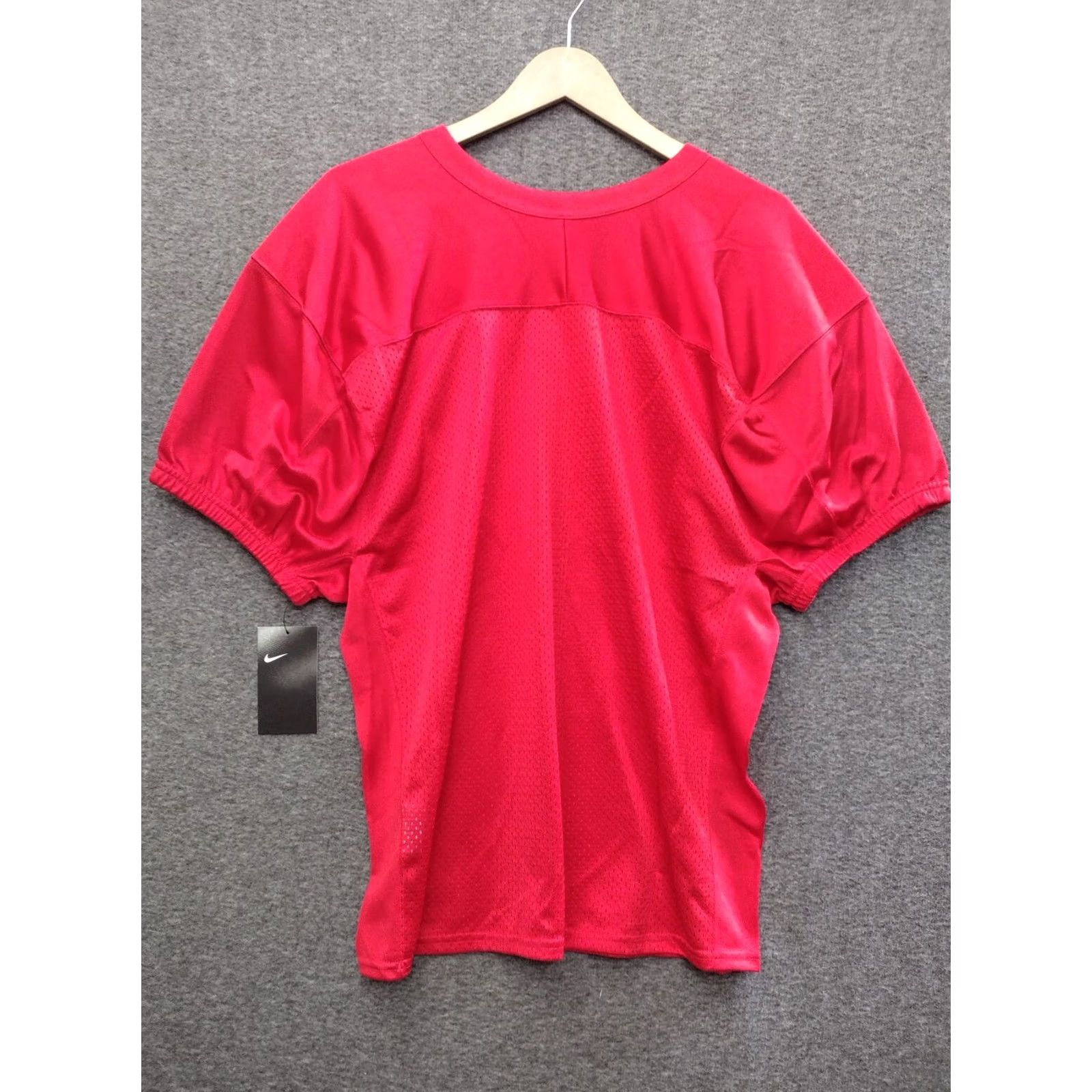 Nike Nike Practice Jersey Football Men’s Solid Red Size M A05149-657 Size US M / EU 48-50 / 2 - 2 Thumbnail
