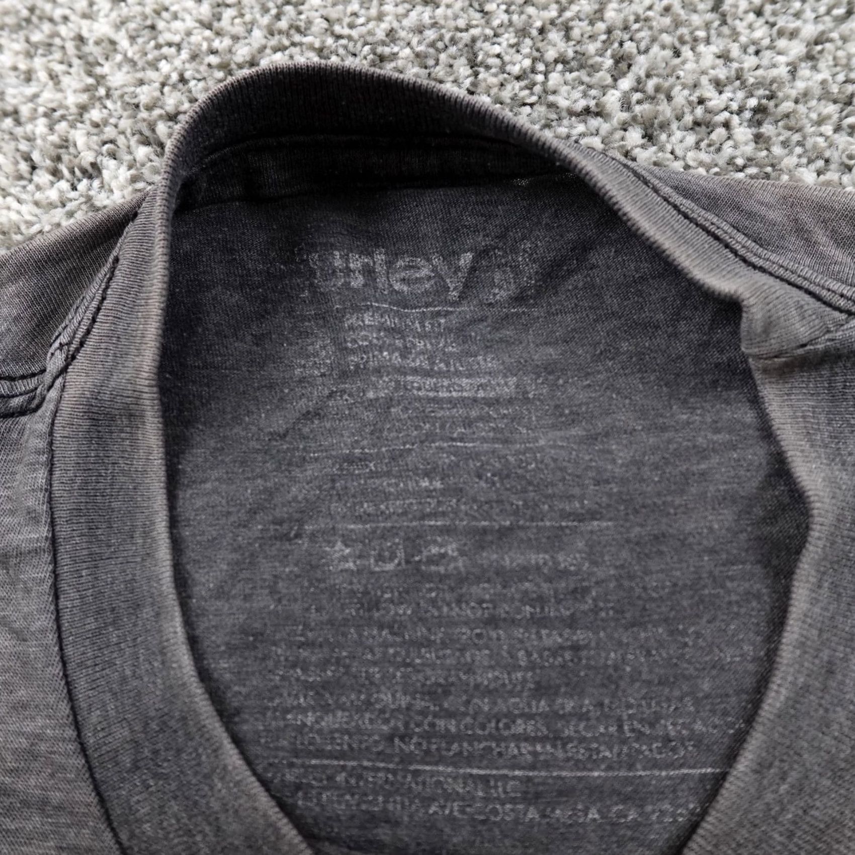Hurley Hurley Shirt Mens S Gray Surf Skateboard Grunge Fade Short Sleeve Size US S / EU 44-46 / 1 - 5 Thumbnail