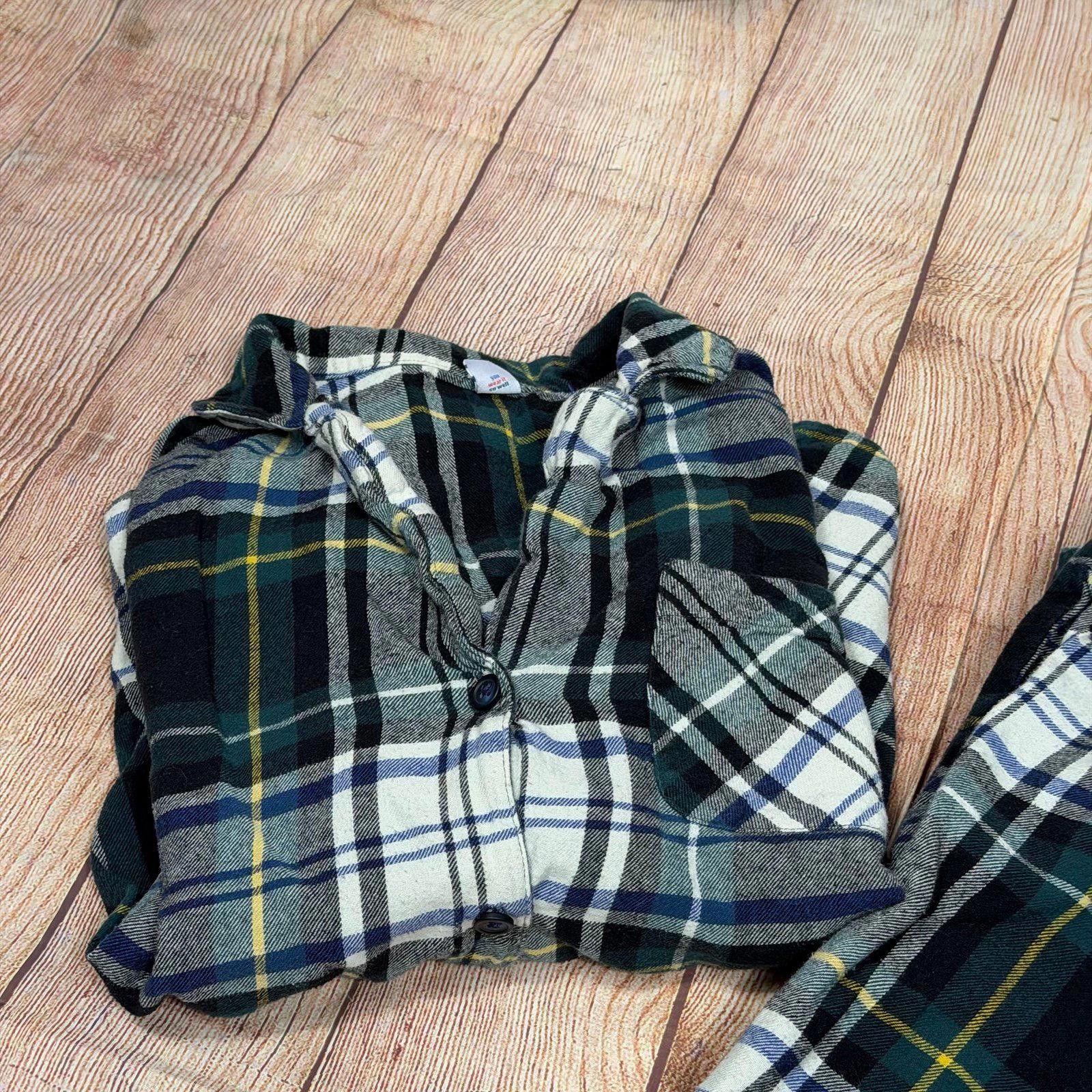 Old Navy Old Navy Plaid Pajama Set Women’s XL Size ONE SIZE - 2 Thumbnail