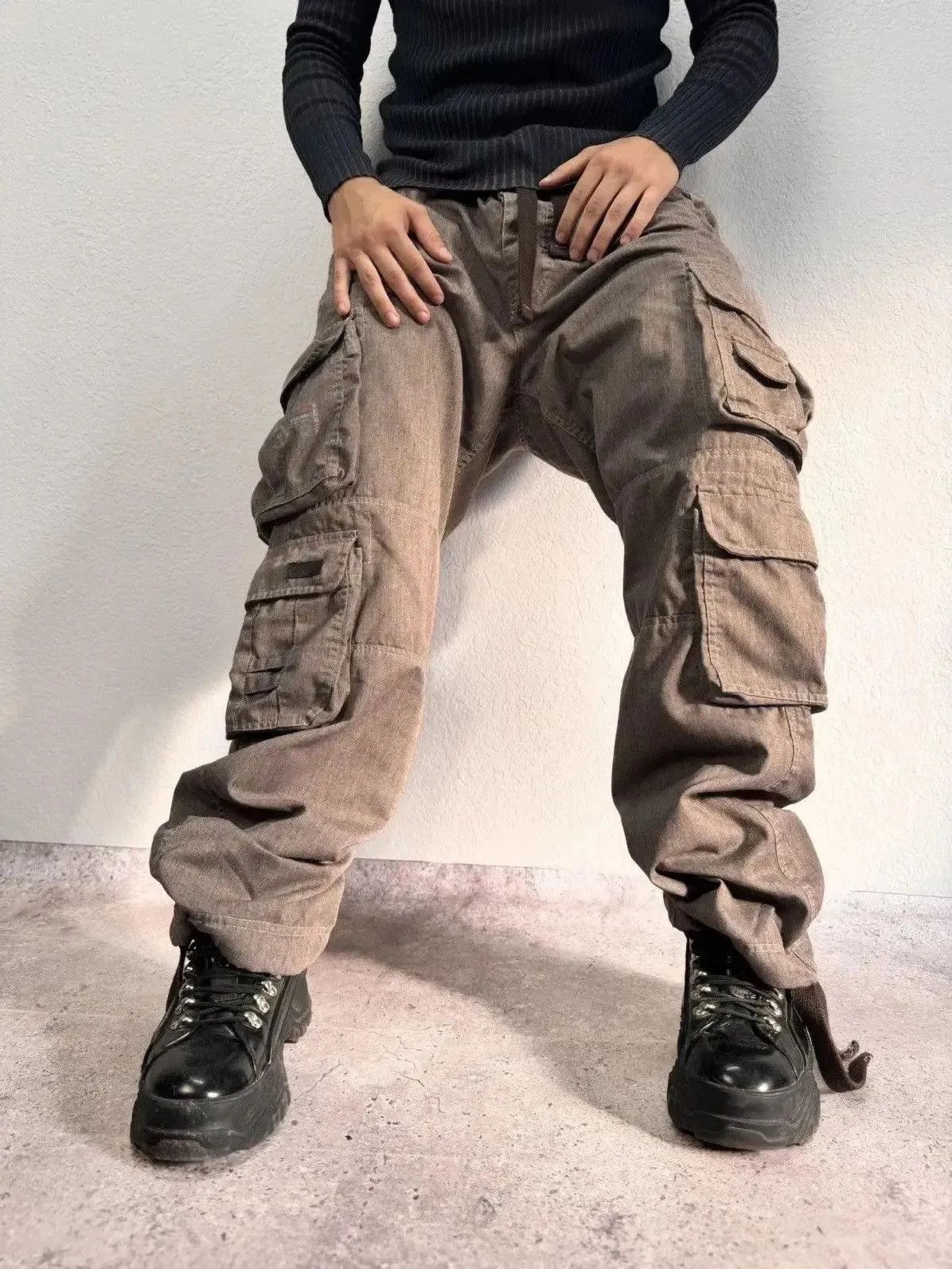 14th Addiction Watanabe Style G Star raw Bondage GOA cargo pants Size US 34 / EU 50 - 15 Thumbnail