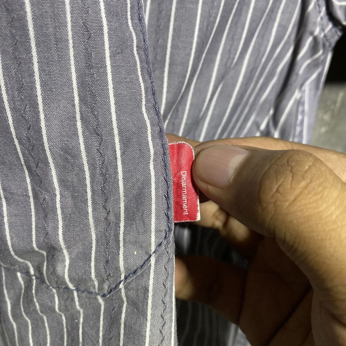 Wtaps Wtaps Striped Work Shirt Size US M / EU 48-50 / 2 - 5 Thumbnail