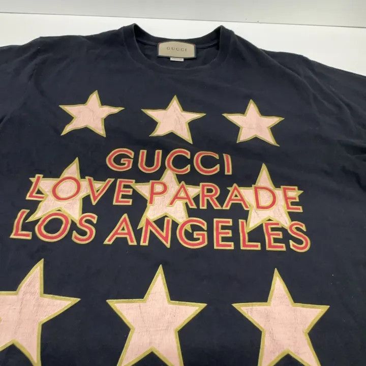 Gucci Gucci Love Parade Graphic Tee for Women-2507 Size S / US 4 / IT 40 - 2 Thumbnail