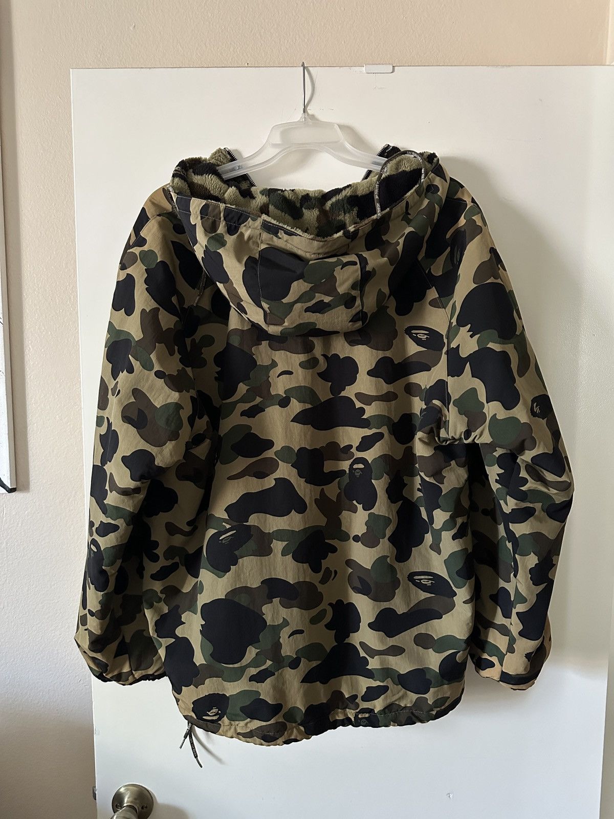 Bape Bape fleece lined Quarter Zip - OG Nigo era Size US L / EU 52-54 / 3 - 6 Thumbnail