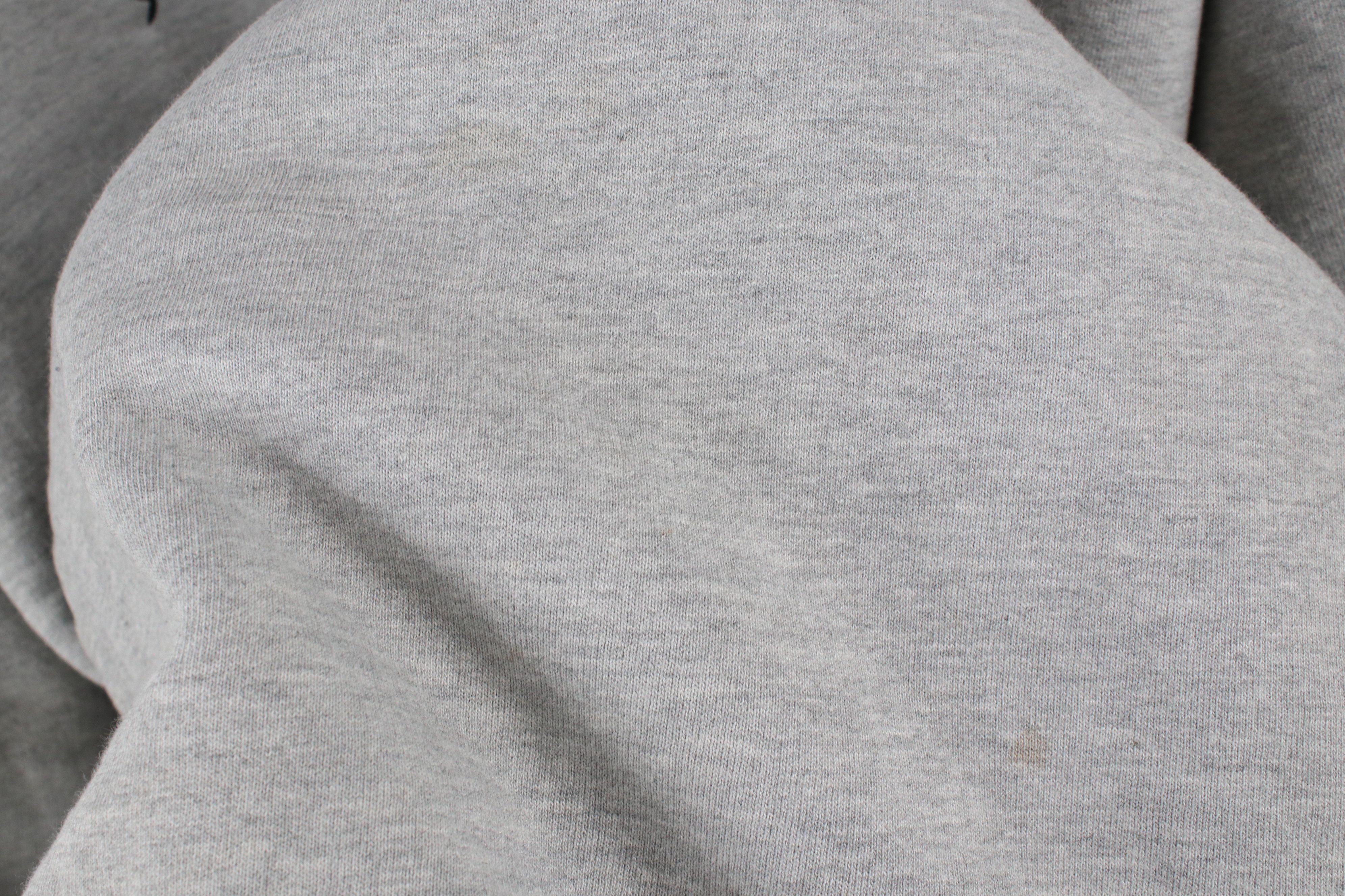 Puma × Vintage Vintage 90s Puma Heavyweight Hoodie Sweatshirt Heather Gray Size US XL / EU 56 / 4 - 5 Thumbnail