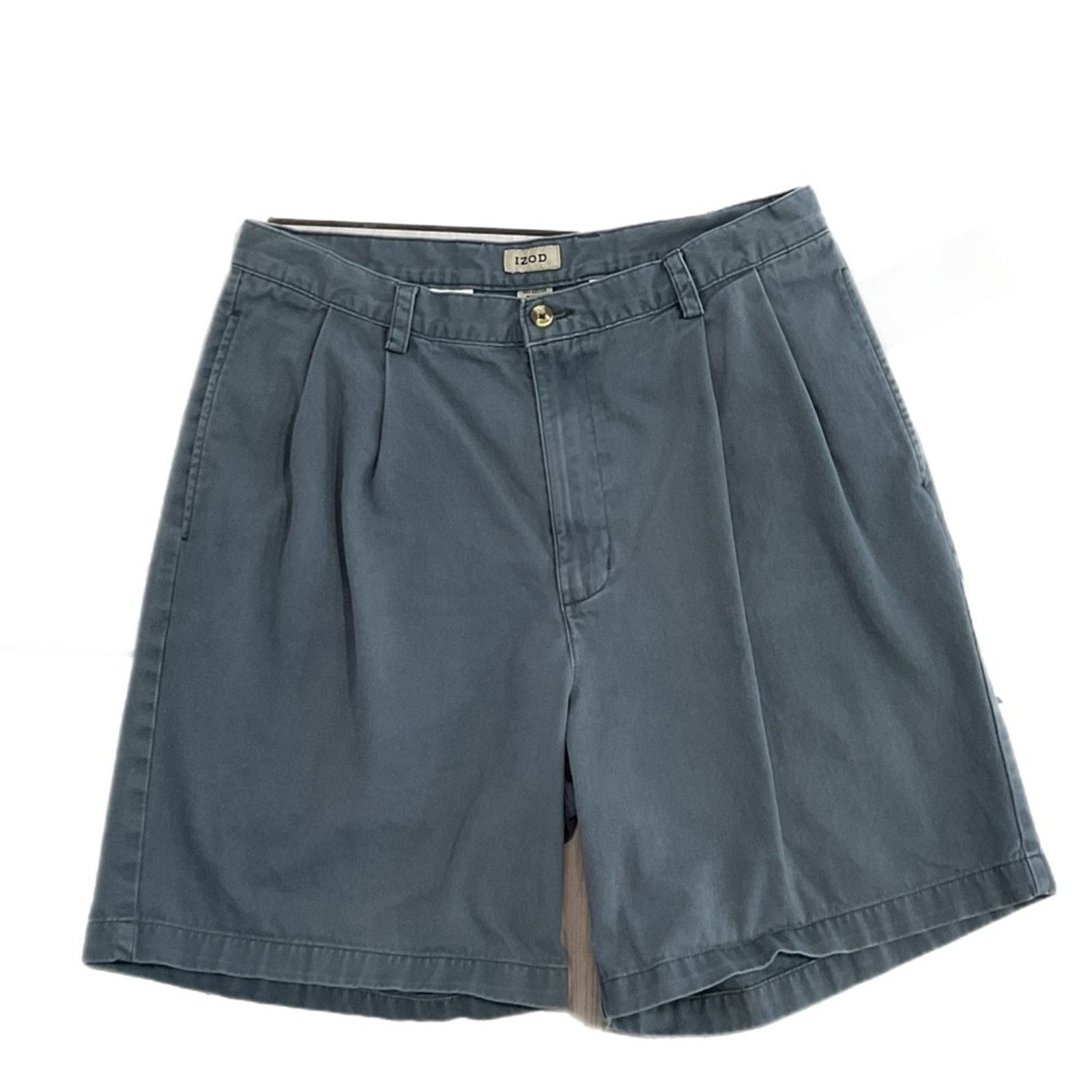 Izod IZOD Men’s Retro Style Shorts - Grey Size US 34 / EU 50 - 1 Thumbnail