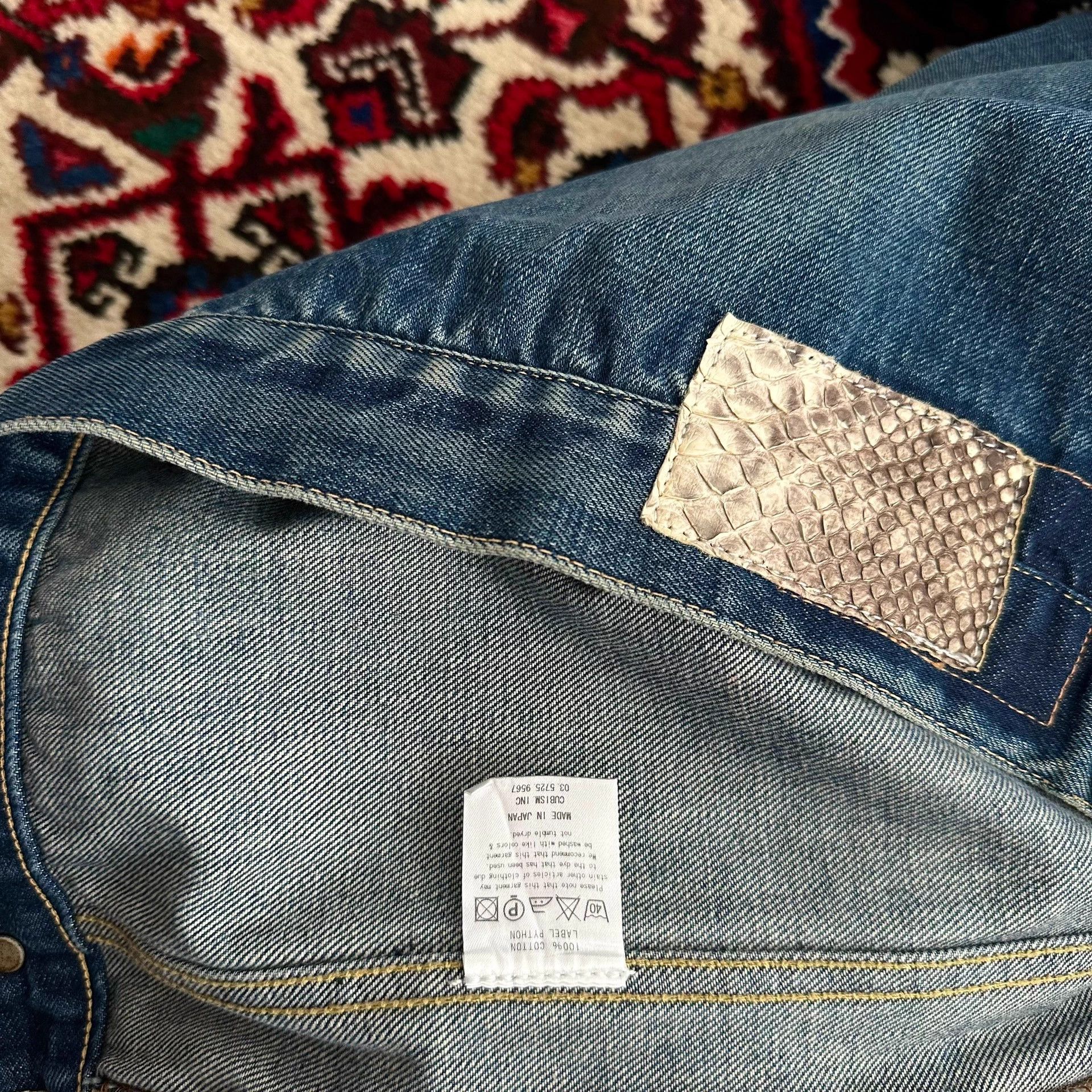 Visvim visvim 101 Initial Denim Jacket L 3 natural blue 09aw Size US L / EU 52-54 / 3 - 9 Thumbnail