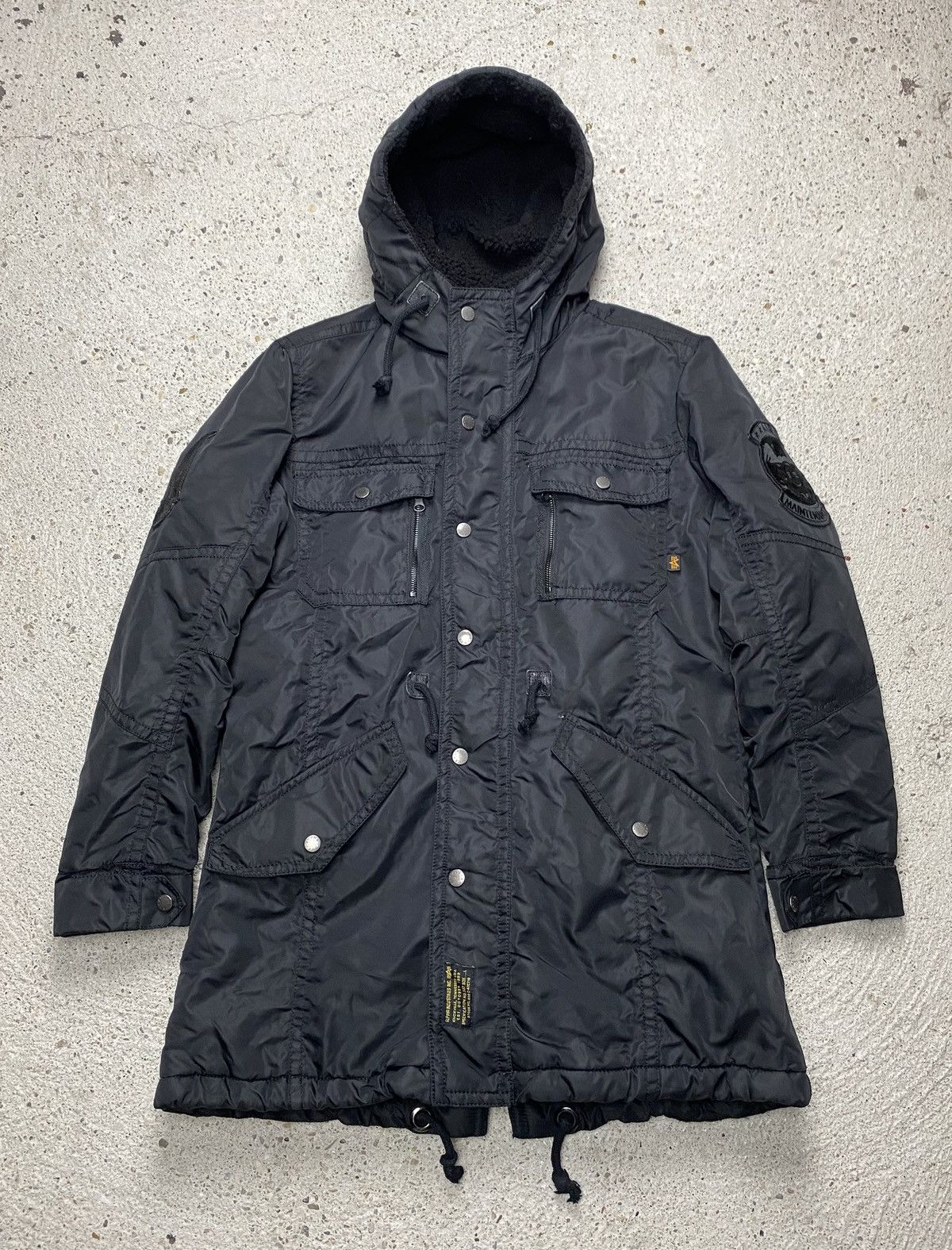 Alpha Industries Alpha industries sherpa trenach coat jacket black Size US L / EU 52-54 / 3 - 1 Thumbnail