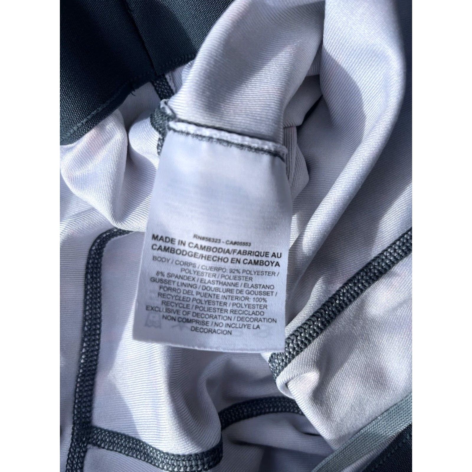 Nike Nike Women's Bottoms Multicolor Colorblock M Stretch Active Leggings Pull-On Gym II Size 32" / US 10 / IT 46 - 5 Thumbnail