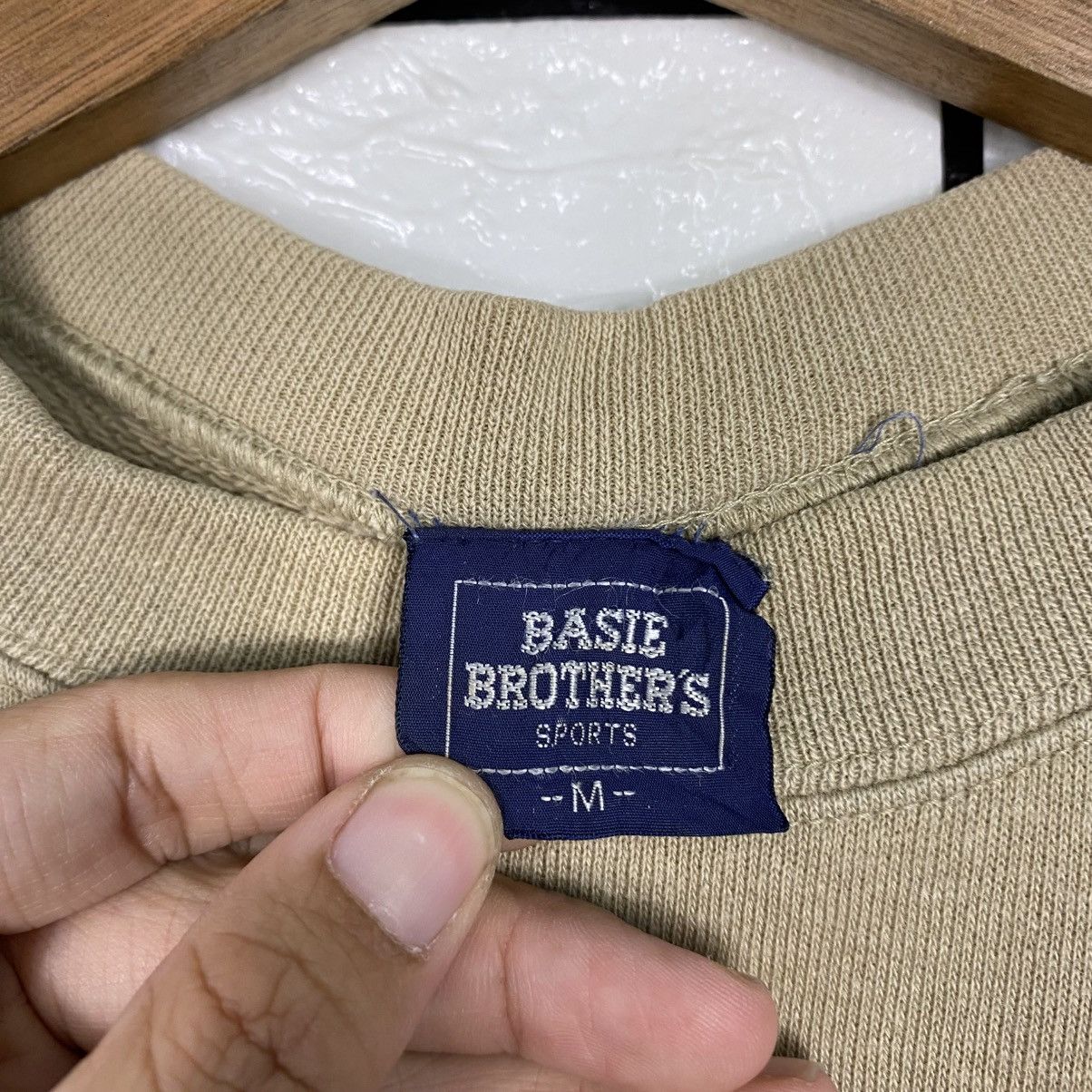 Japanese Brand 📌Vintage Sweatshirt Basie Brothers Big Logo Issey Miyake Size US M / EU 48-50 / 2 - 14 Thumbnail