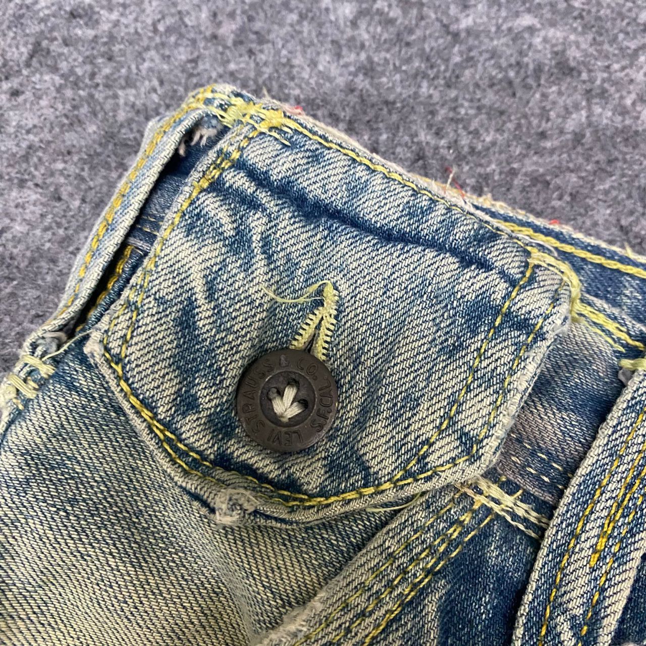 Japanese Brand 💥Best Offer💥Vintage Levis Carpenter Distressed Denim Size US 30 / EU 46 - 13 Thumbnail