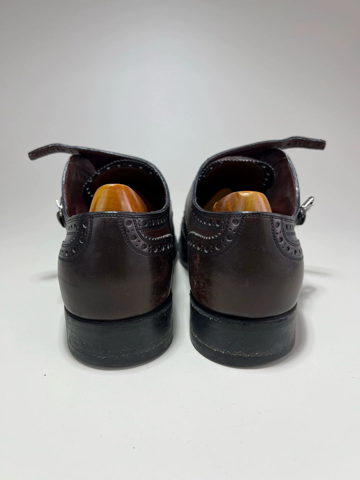 Louis Vuitton LOUIS VUITTON LV brogue leather shoes Size US 9.5 / EU 42-43 - 5 Thumbnail