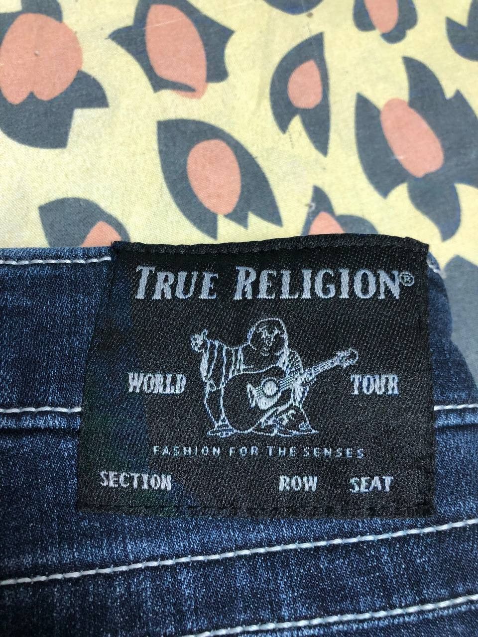 True Religion × Vintage Vintage True Religion Bobby Big T Y2K Denim Flare Jeans Size 30" / US 8 / IT 44 - 8 Thumbnail