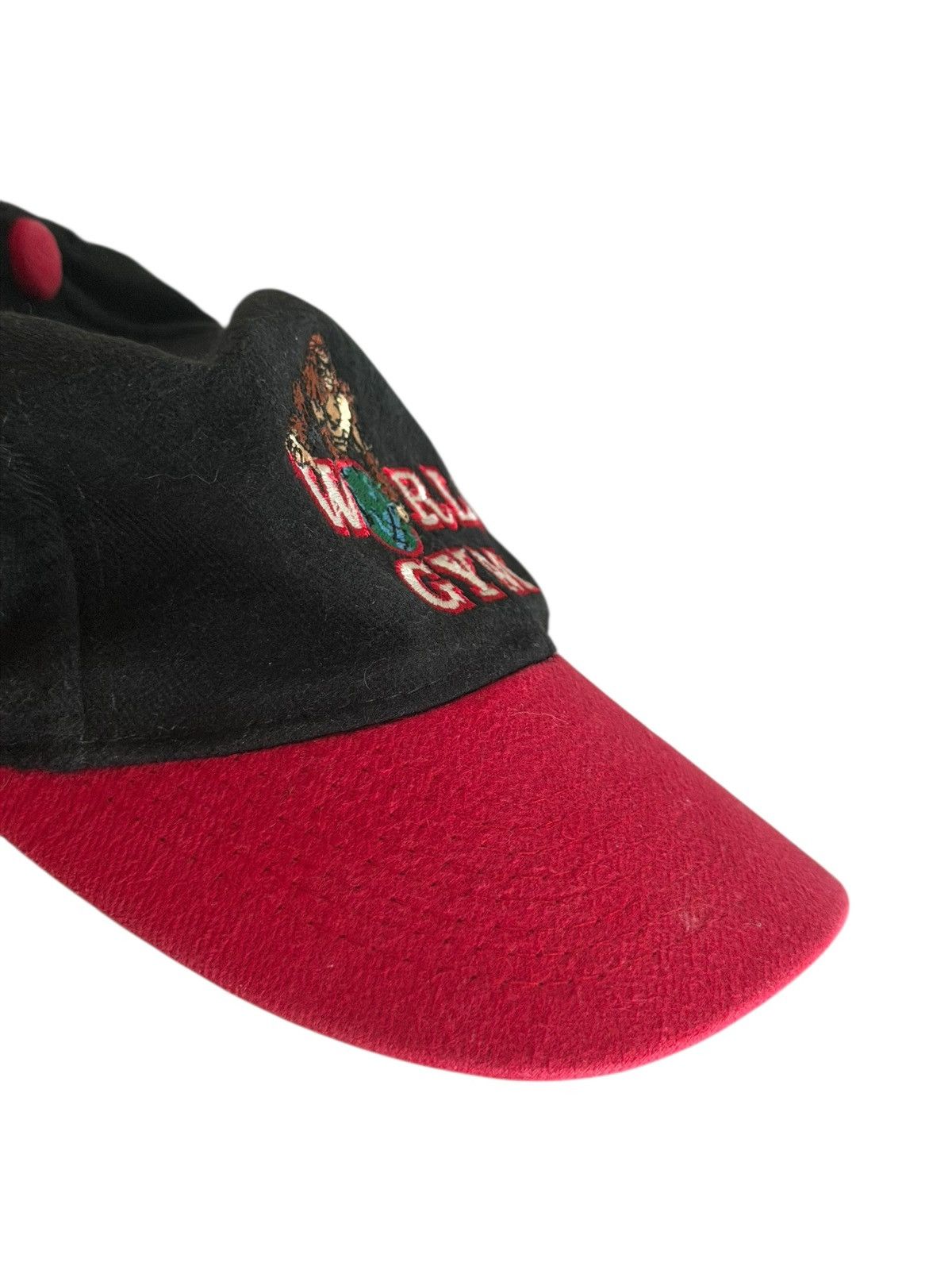 Vintage *RARE* VINTAGE 1980s WORLD GYM BODYBUILDING GORILLA CAP HAT Size ONE SIZE - 8 Thumbnail