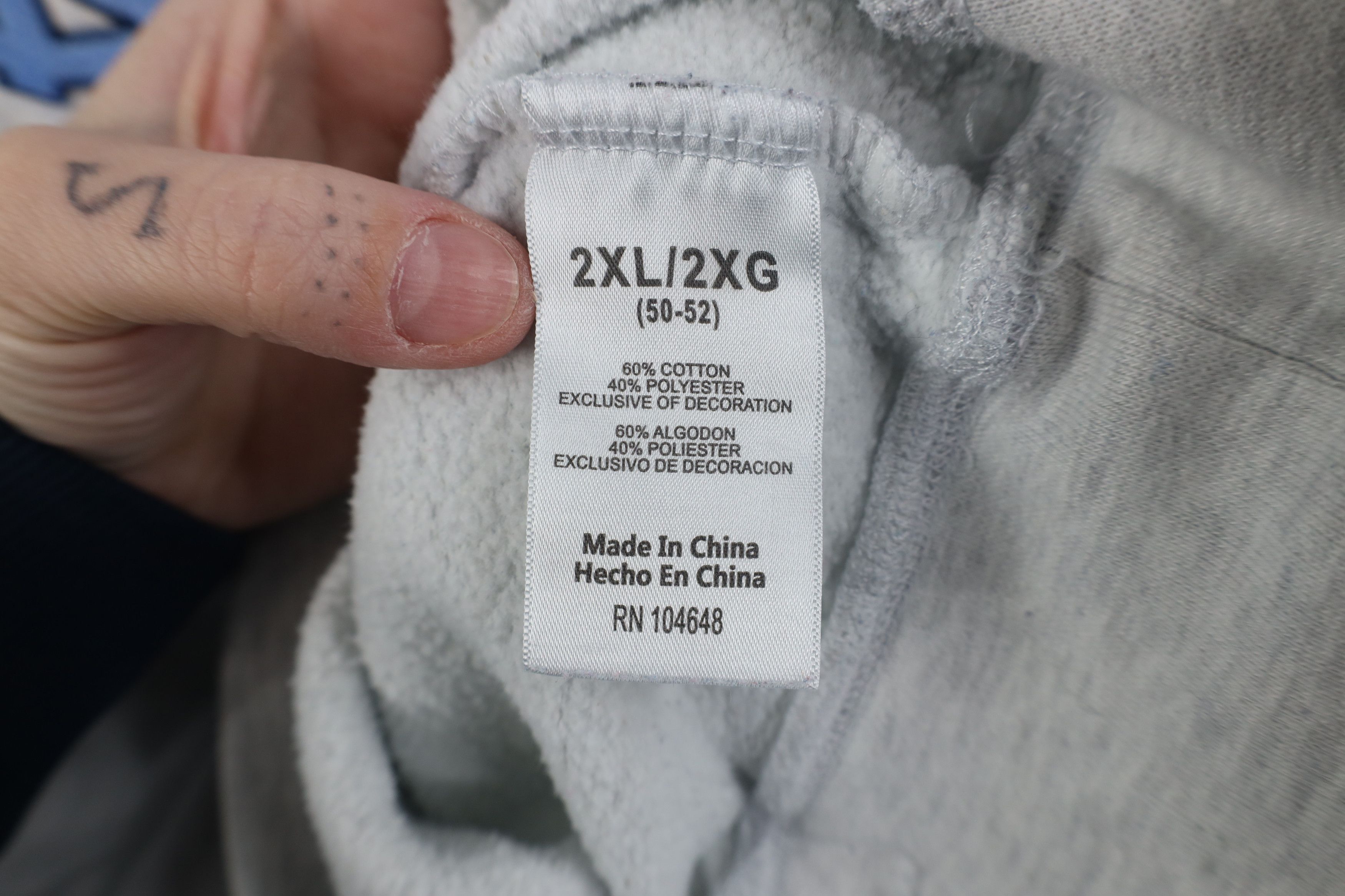 Vintage Vintage University of North Carolina Crewneck Sweatshirt Size US XXL / EU 58 / 5 - 9 Thumbnail