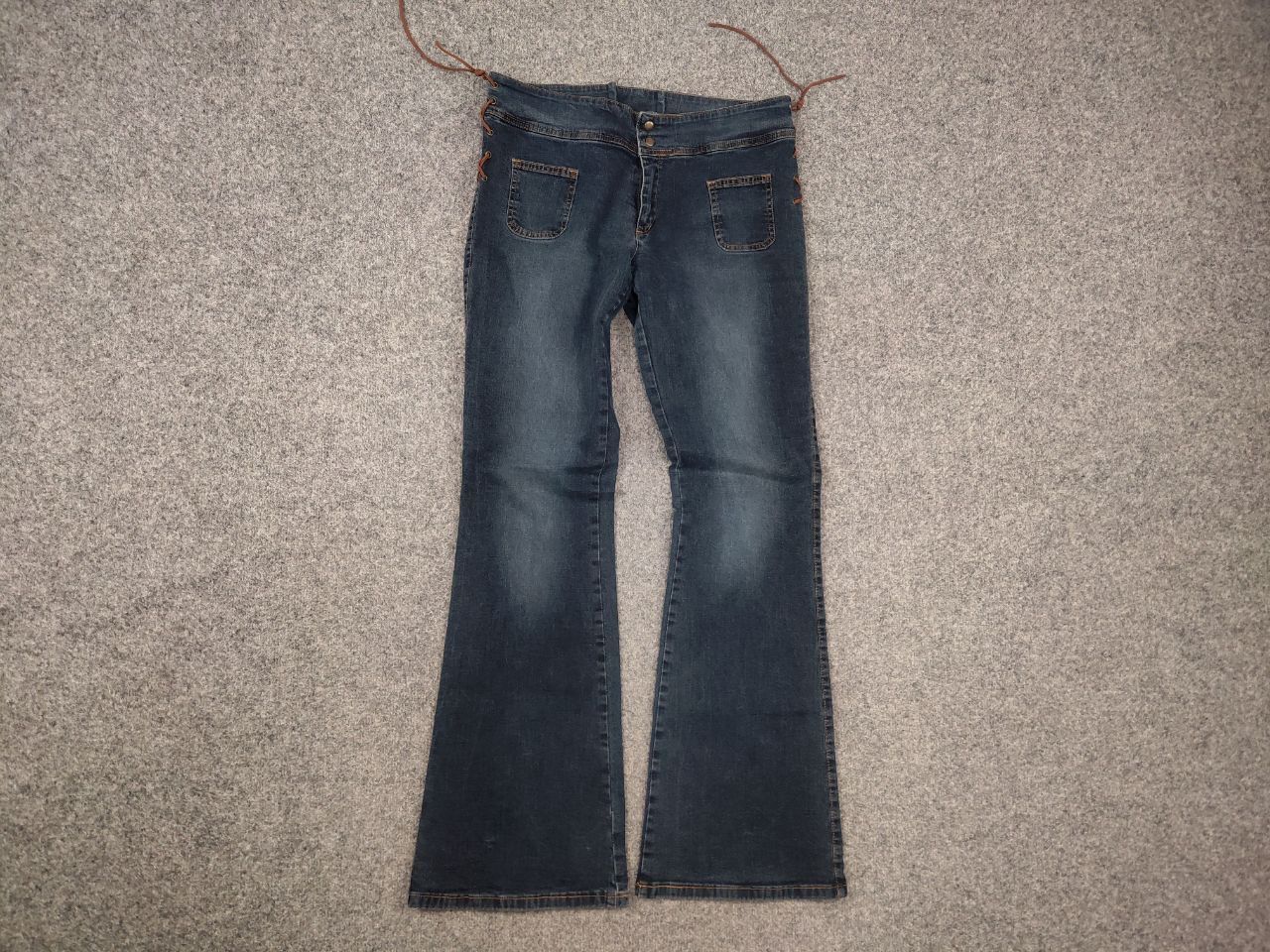 Le Grande Bleu (L.G.B.) Vintage Hysteric Glamour Faded l.g.b. Style Flared jeans Size 28" / US 6 / IT 42 - 6 Thumbnail