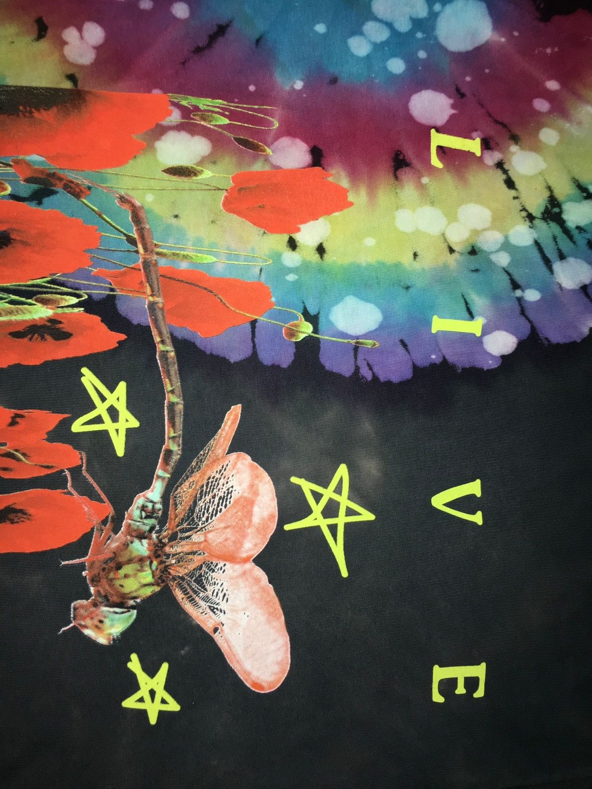 Band Tees × Travis Scott tshirt ASTROWORLD Travis Scott Wish You Were Here Tie-Dye Size US M / EU 48-50 / 2 - 7 Thumbnail