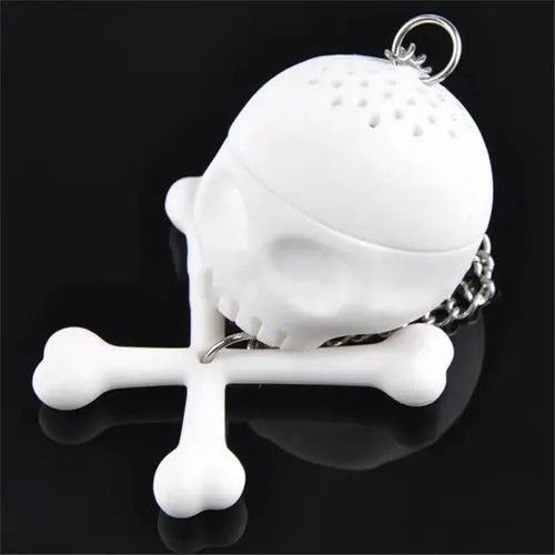 Japanese Brand Skull Head Shape Tea Strainer Bag Size ONE SIZE - 1 Thumbnail