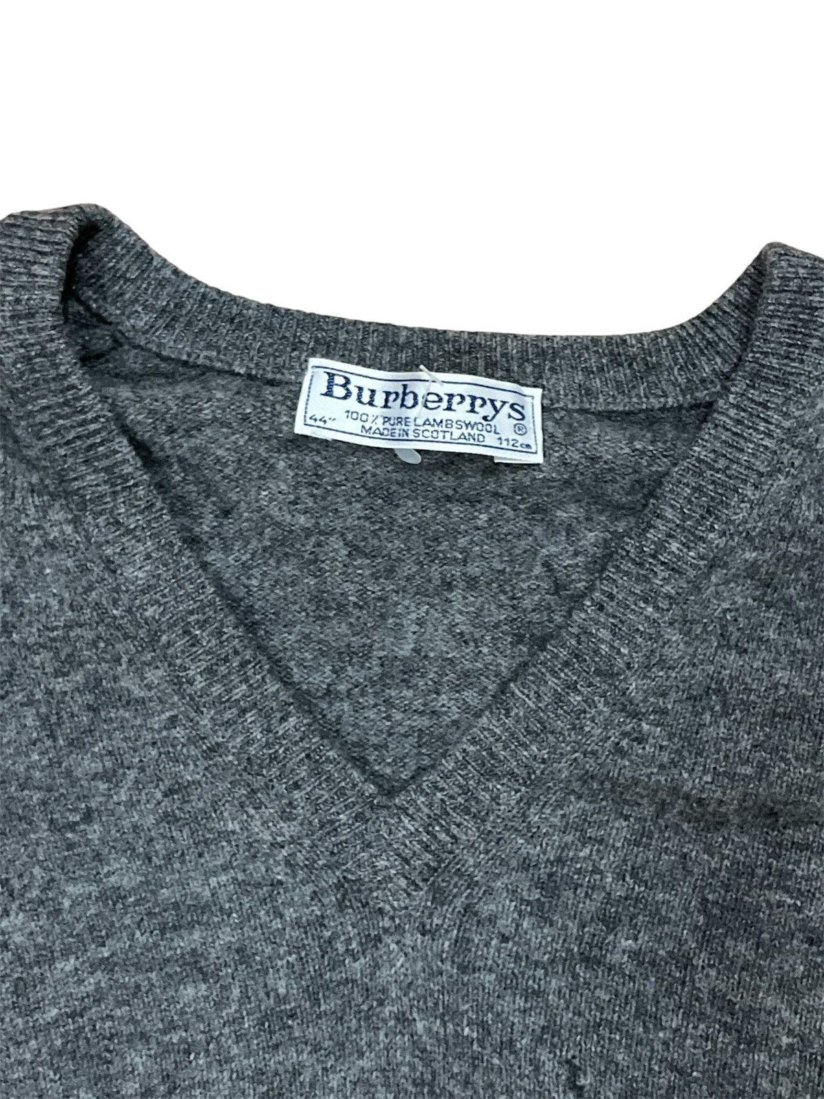Burberry × Vintage Burberry Pure Lambswool Knitwear Size US M / EU 48-50 / 2 - 5 Thumbnail