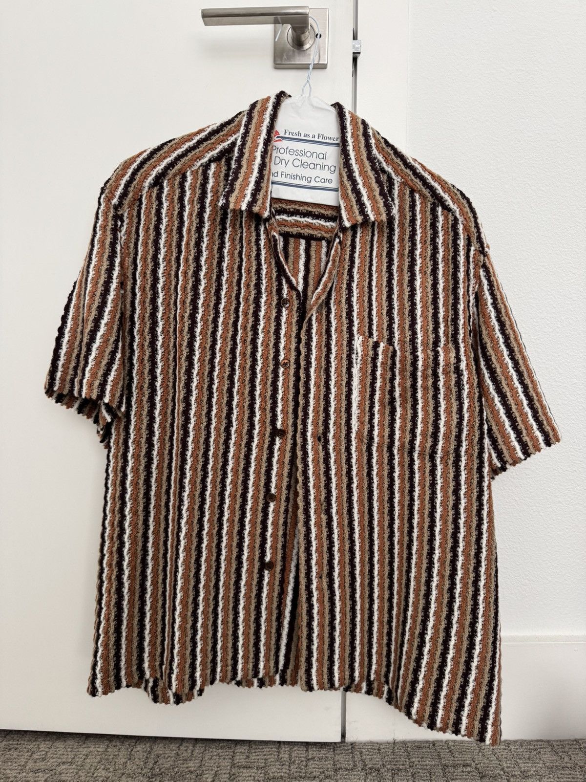 CMMN SWDN Brown Ture Shirt Size US M / EU 48-50 / 2 - 1 Thumbnail