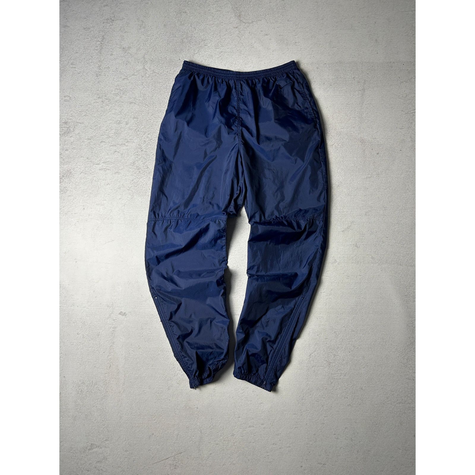 Nike Vintage 90s Nike Blue Track Pants - Mens Large, Mens Bottoms Size US 32 / EU 48 - 1 Thumbnail