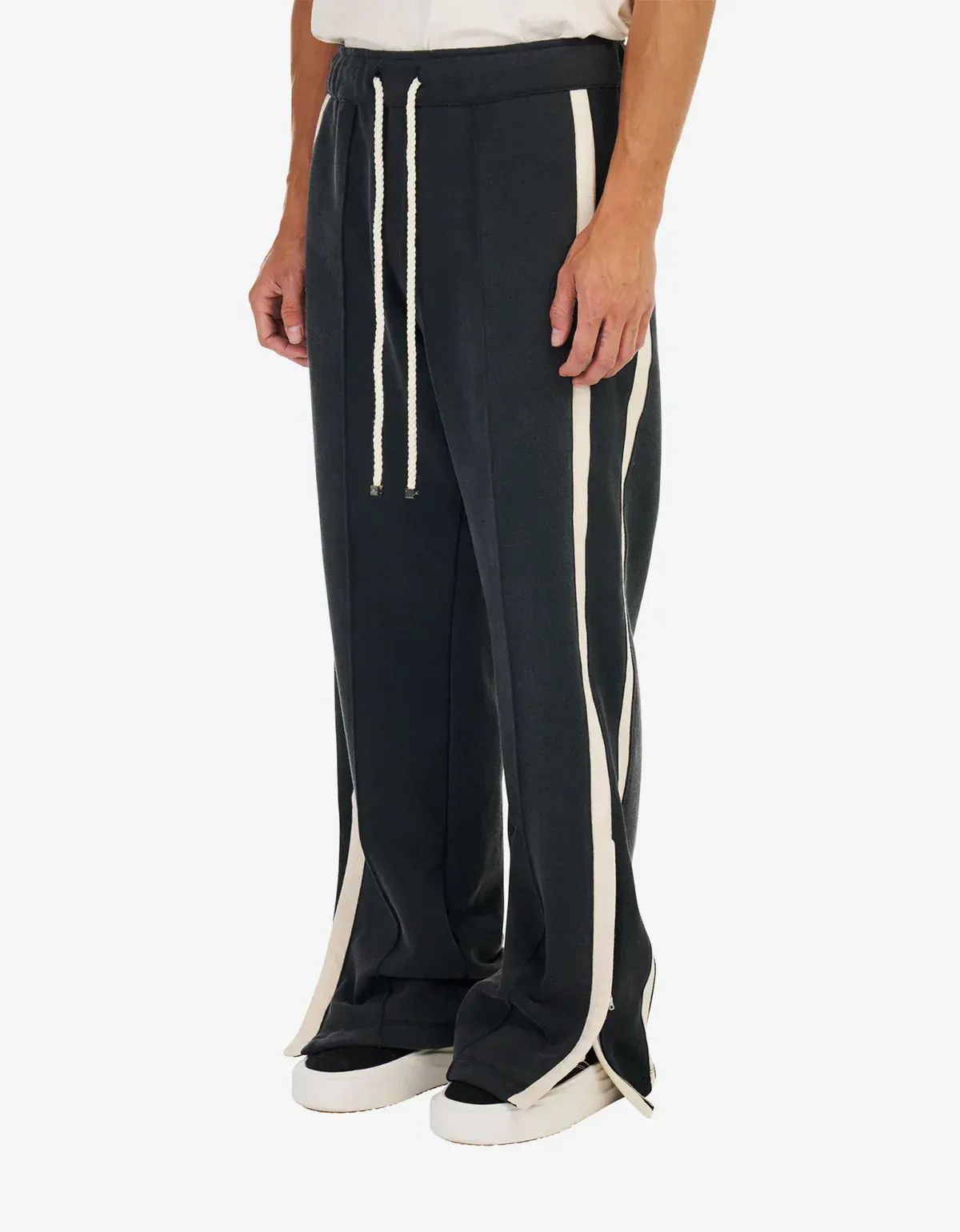 Nahmias Nahmias Black P.E. Heavy Cotton Track Pant Size US 28 / EU 44 - 2 Thumbnail